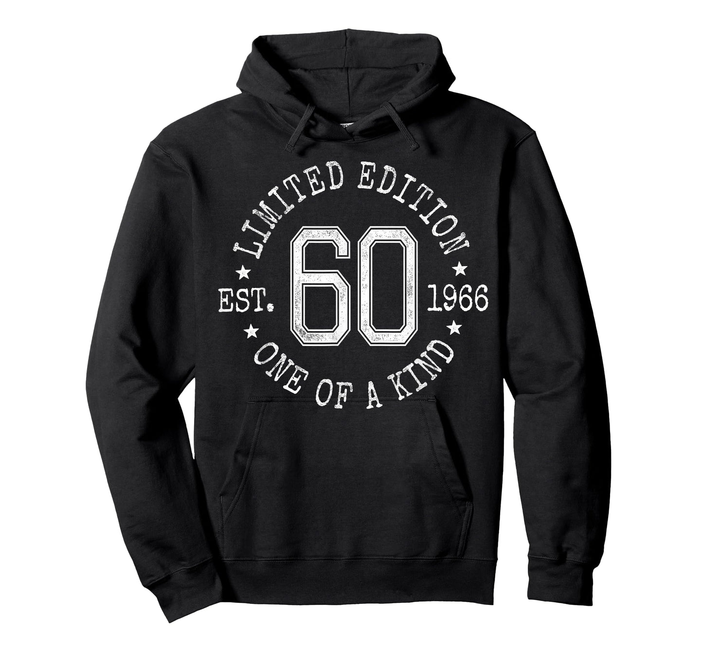 Limited Edition Est 1966 One of a Kind 60th Birthday T-Shirt