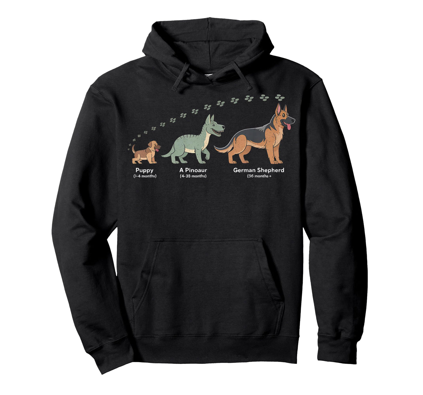 The Evolution of A German Shepherd - Dog Owner Pet Lover T-Shirt