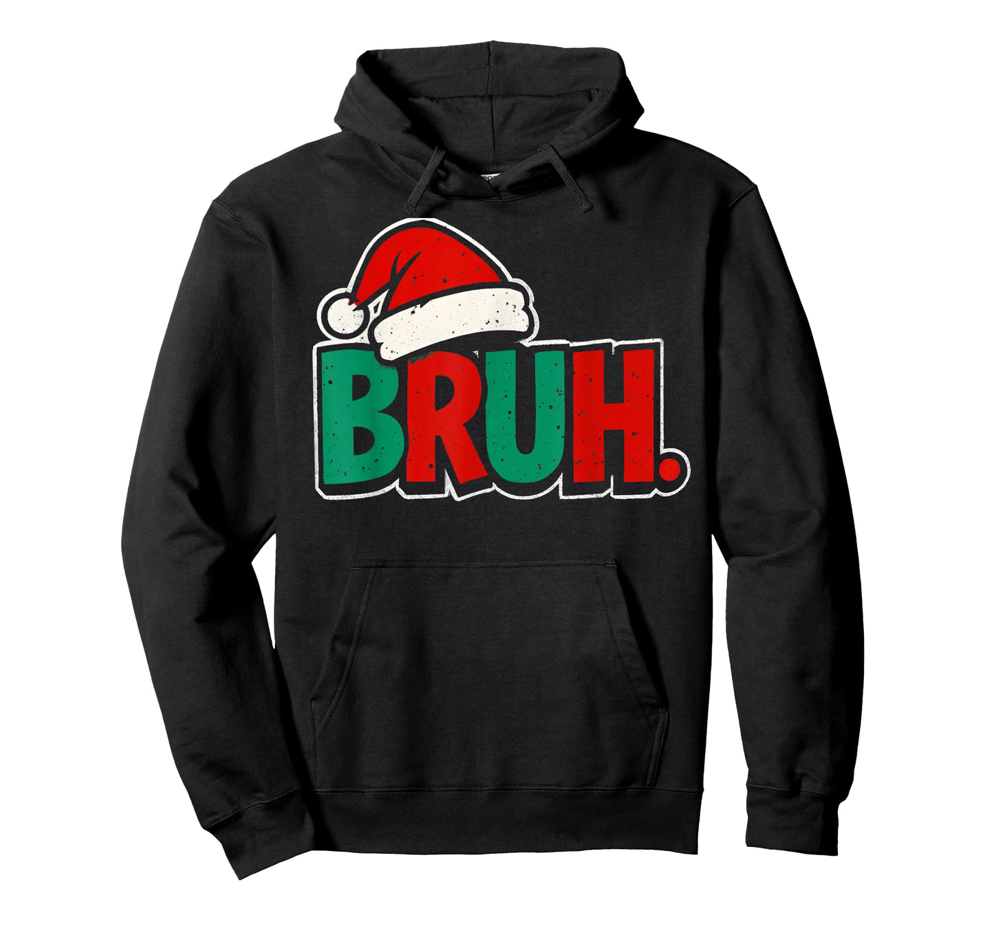 Bruh Funny Saying Bro Teens Boys Kids Christmas Pajamas Xmas T-Shirt