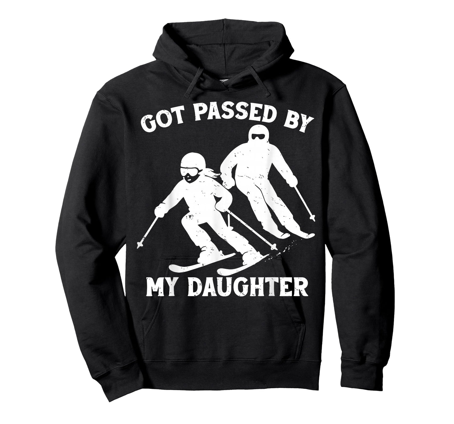 Got Passed by My Daughter Funny Skiing Dad Ski Trip T-Shirt