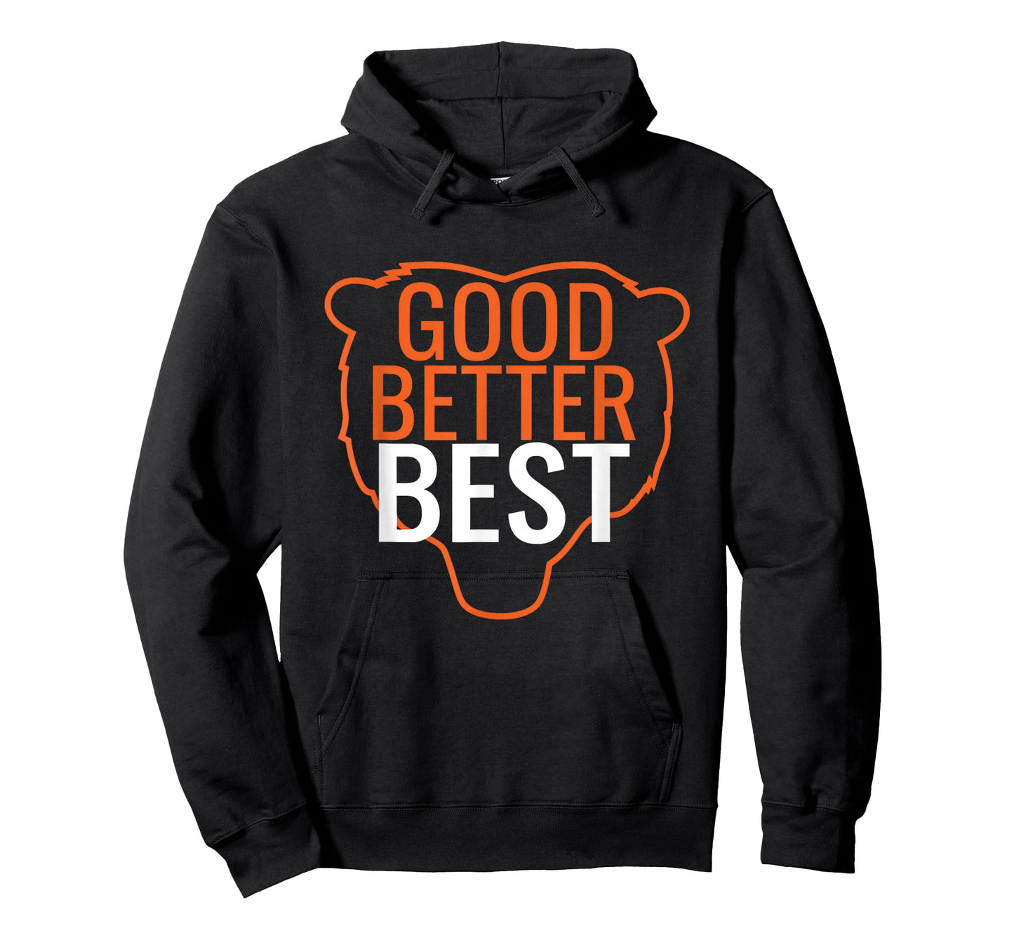 Good Better Best Bear Outline Motivation T-Shirt