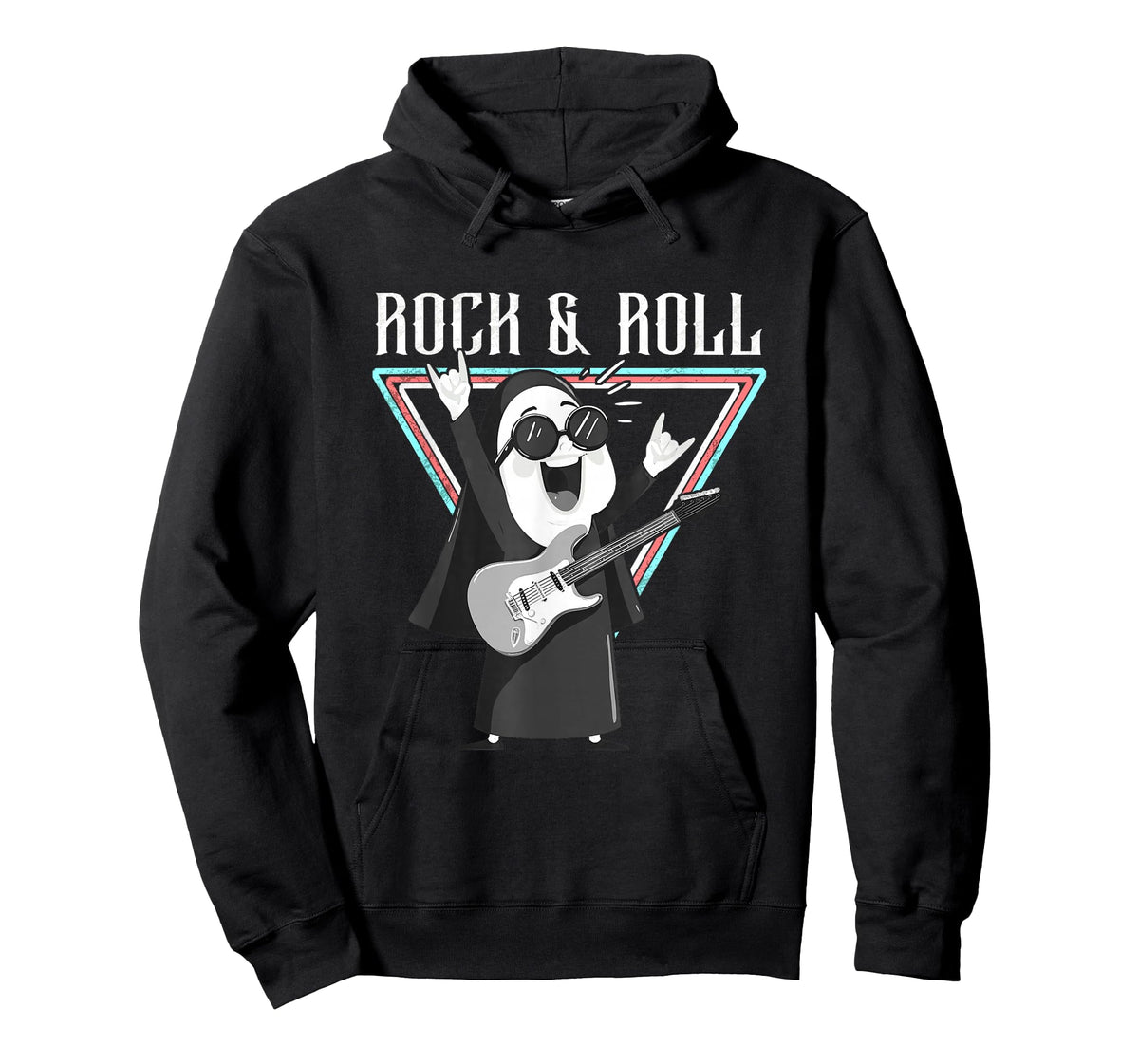 Rock & Roll Fun Graphic Illustration T-Shirt