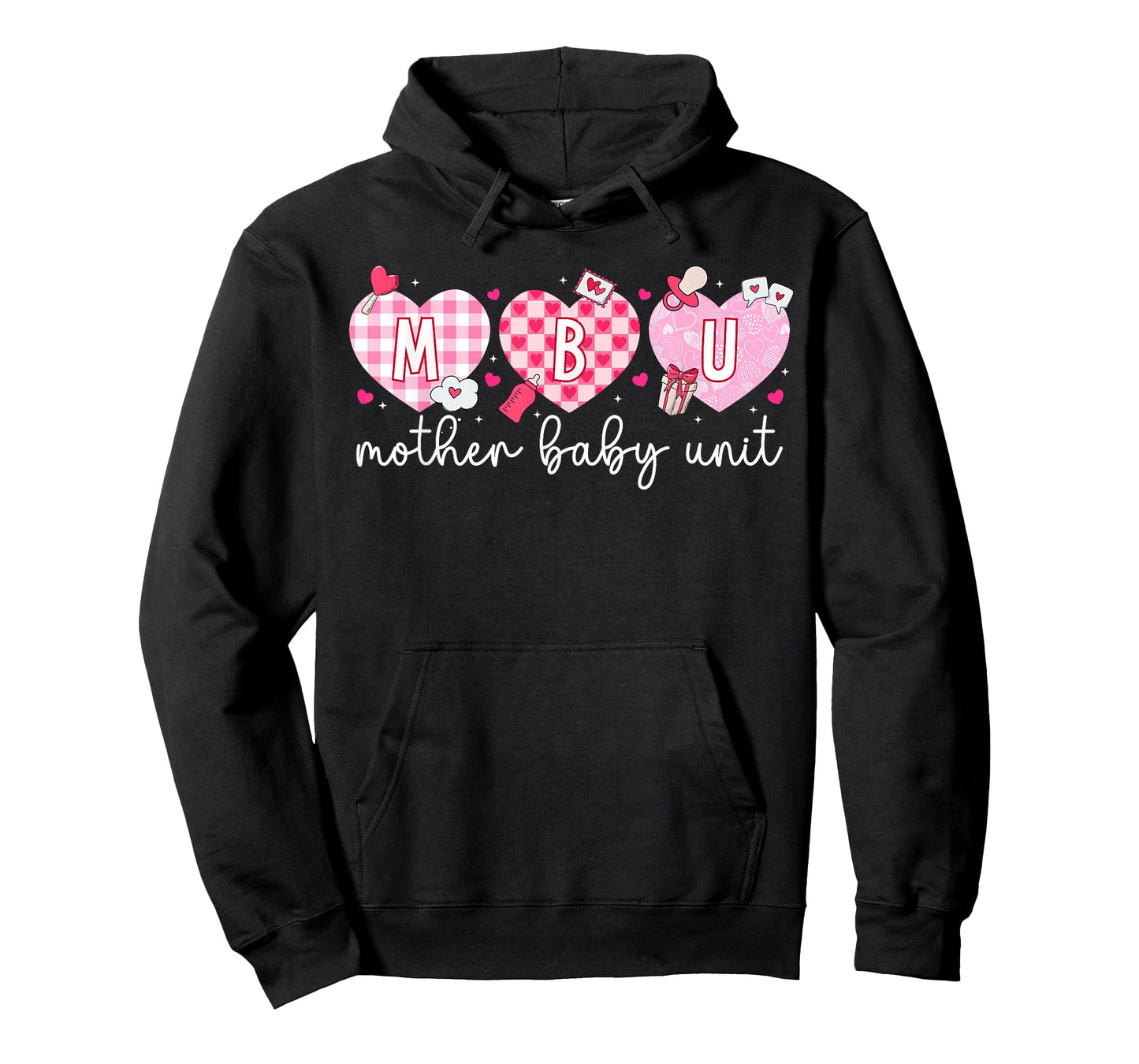 Valentine MBU Valentines Day Mother Baby Unit Nurse T-Shirt
