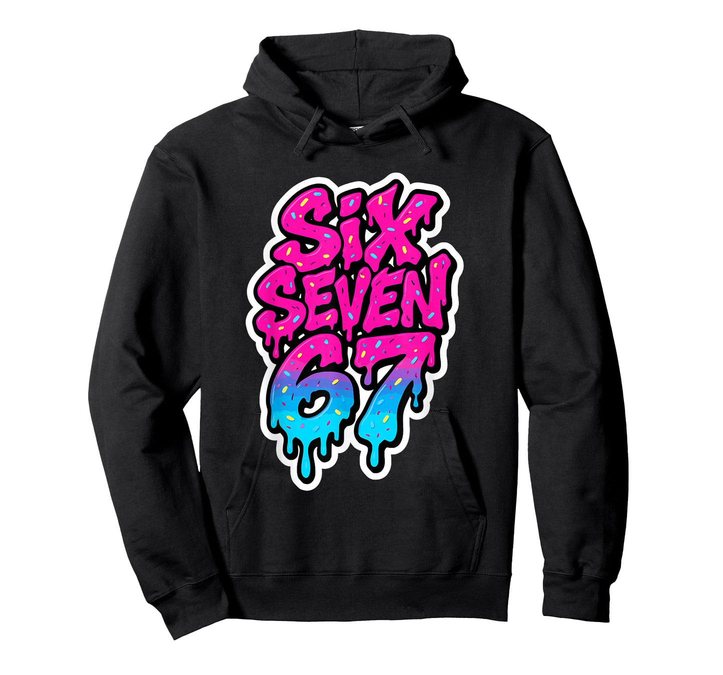 Six Seven 67 Baseball Ice Cream Drip Mason Meme Kids Boys T-Shirt