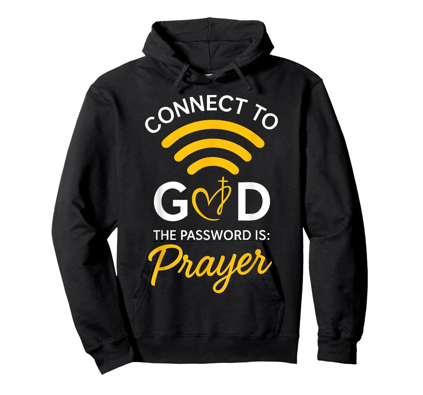 Connect to God The Password is Prayer Christian Faith T-Shirt