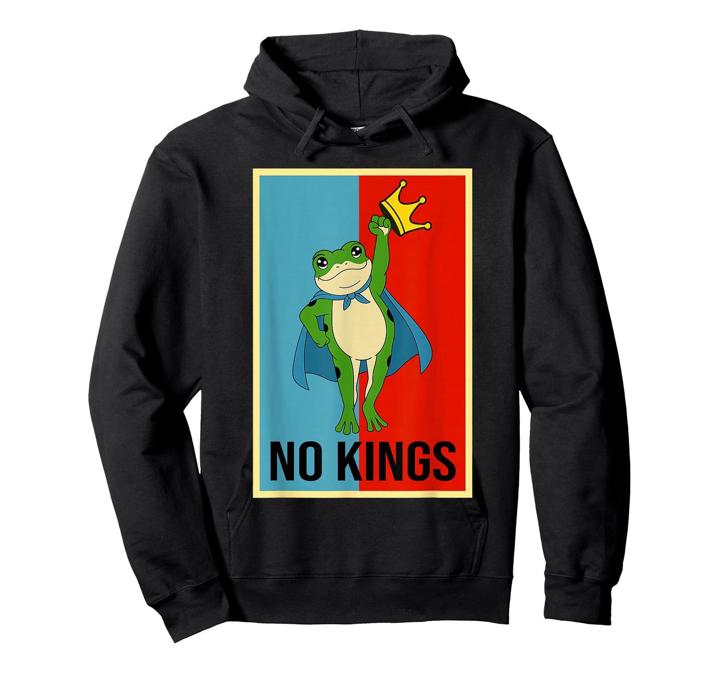 Frog No Kings Shirt Men Women No Kings in America T-Shirt
