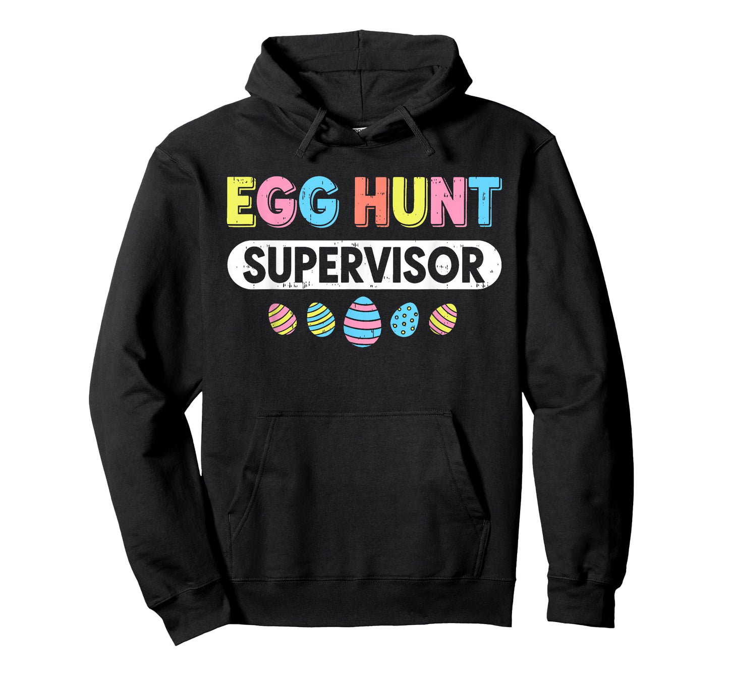 Men Women Easter Egg Hunt Supervisor Hunting Easter Mom Dad T-Shirt