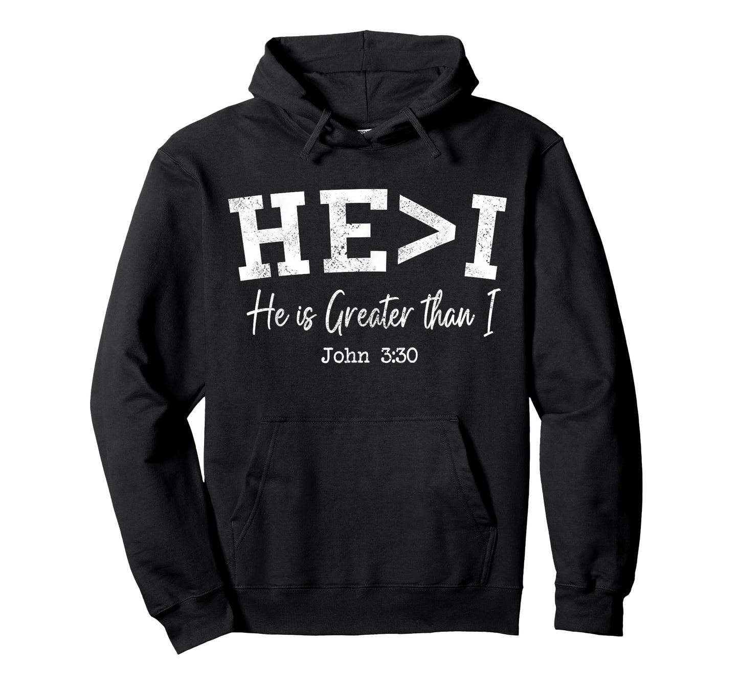 Women Christian Shirts HE>i He is Greater Worship Jesus Love T-Shirt