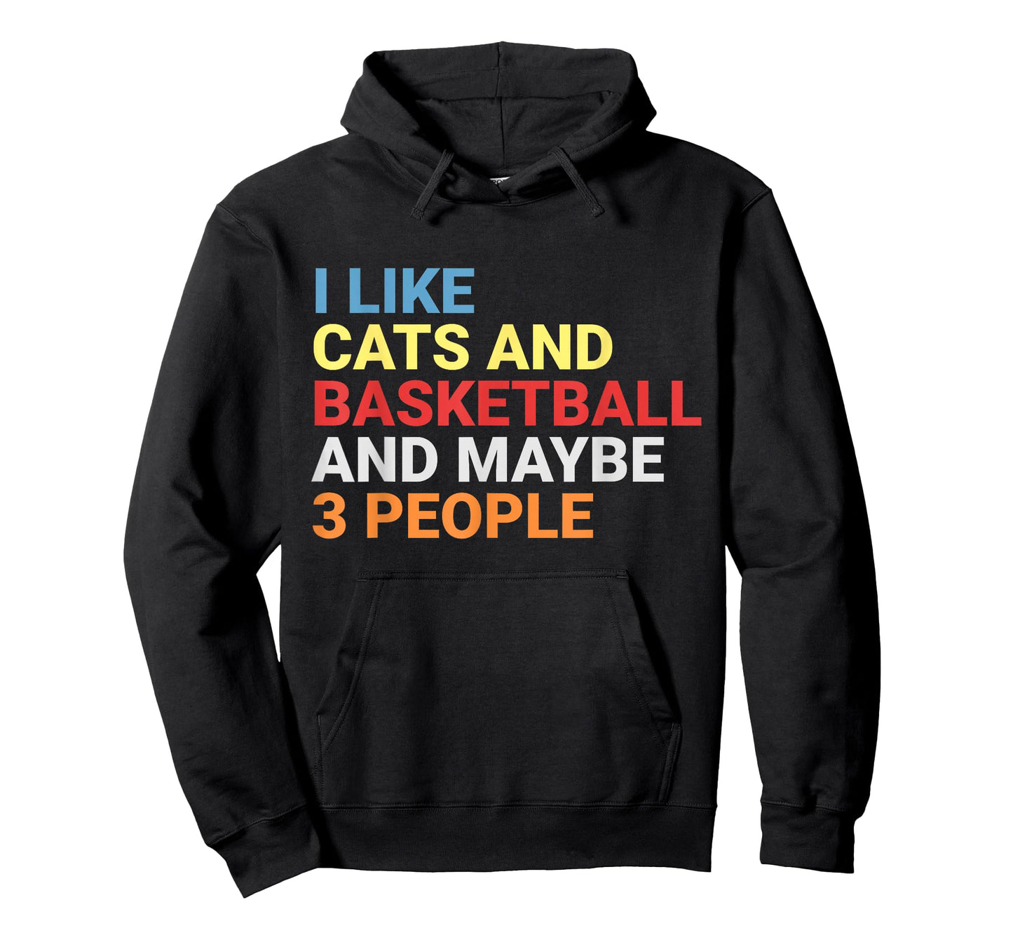 Retro I Like Cats and Basketball Lover Funny Cat T-Shirt