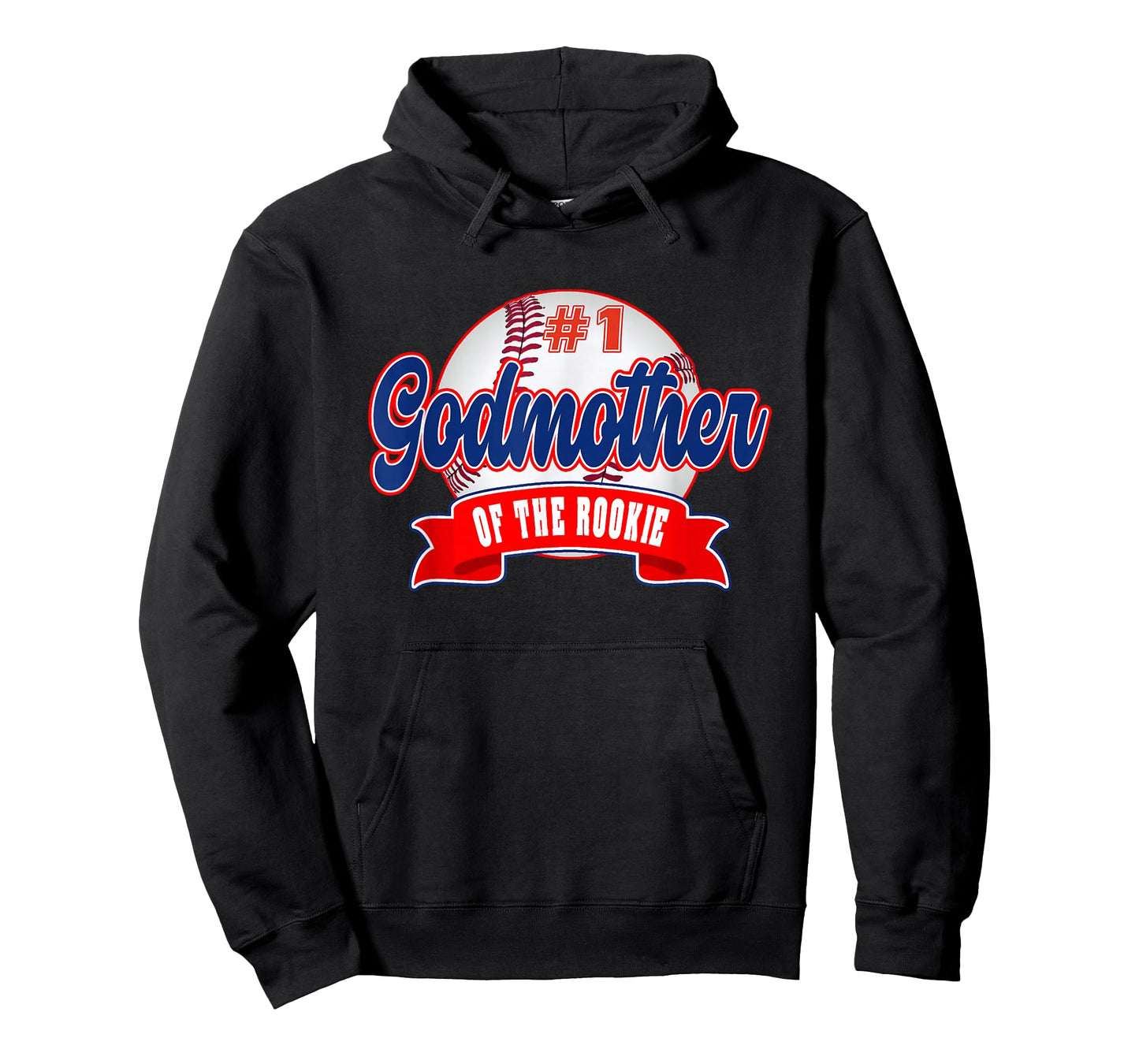 Godmother Rookie of Year 1st Birthday Baseball Theme T-Shirt