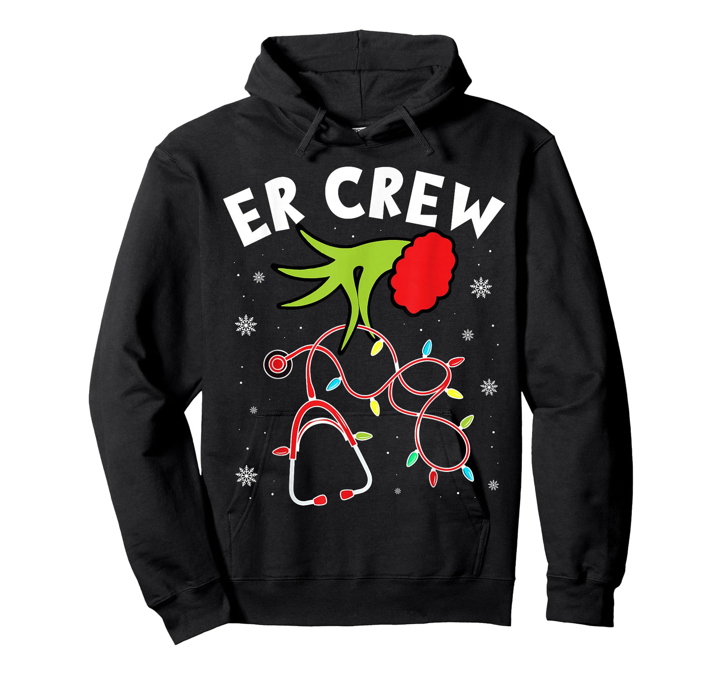 Emergency Room Christmas Er Crew Nurse Xmas Holiday Nursing T-Shirt