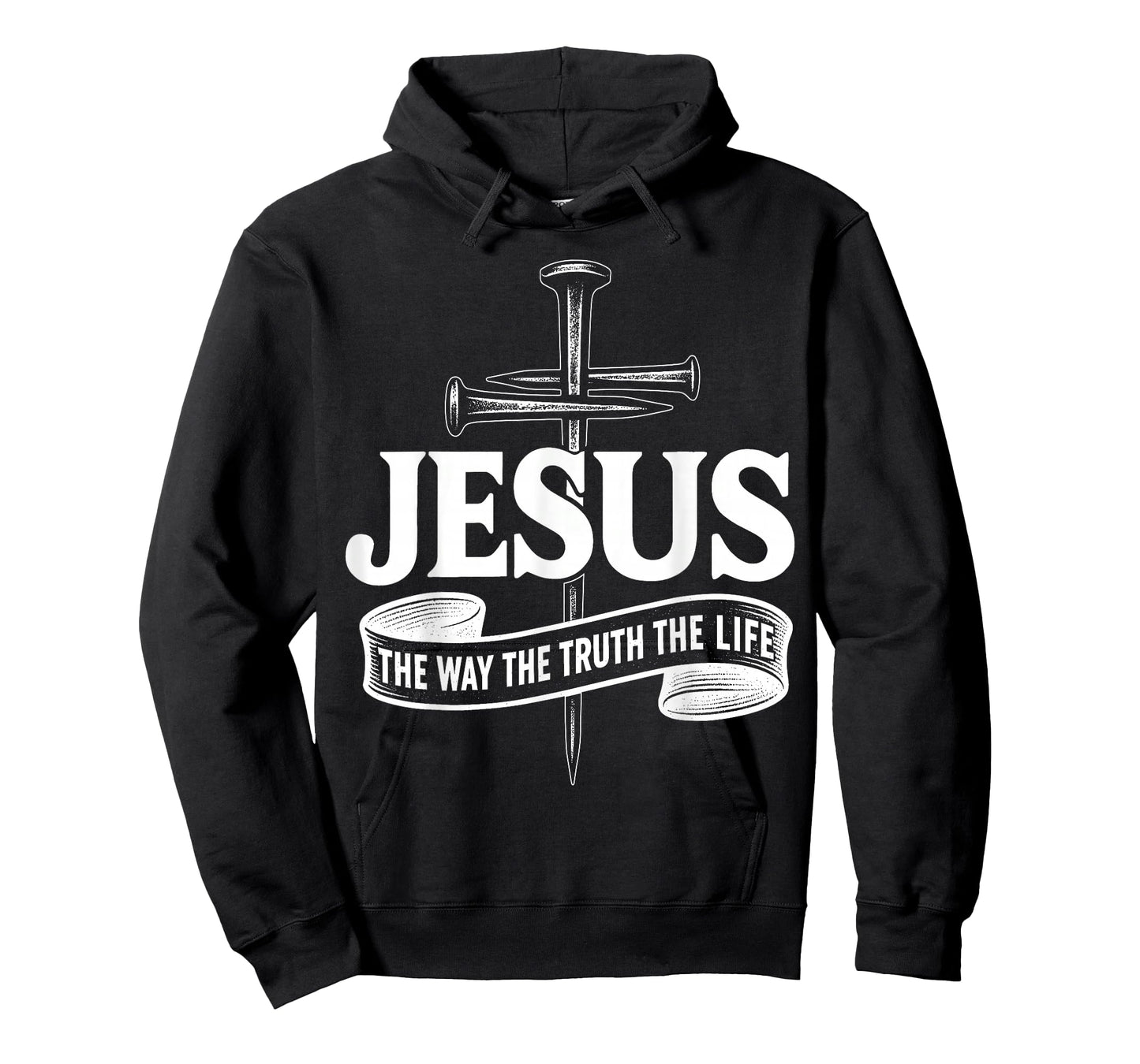 Jesus The Way The Truth The Life Christian Cross T-Shirt