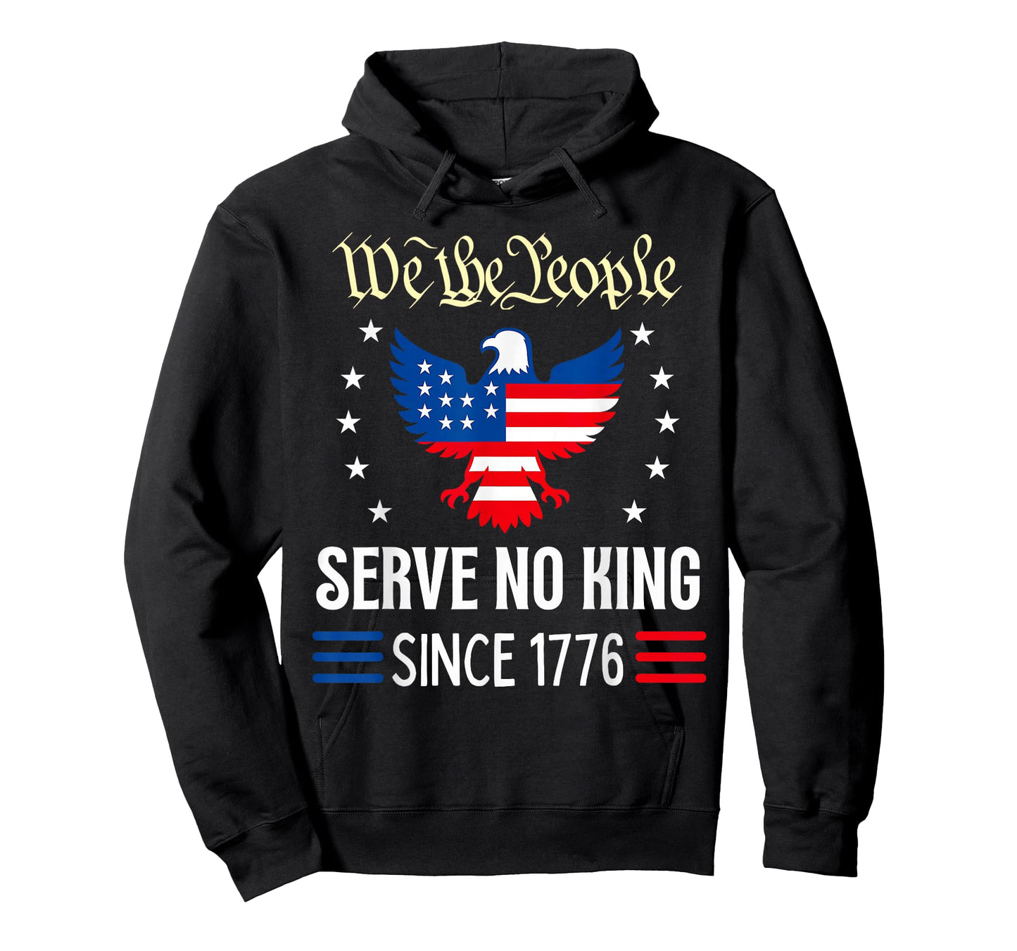 Serve No King Since 1776 Eagle USA T-Shirt