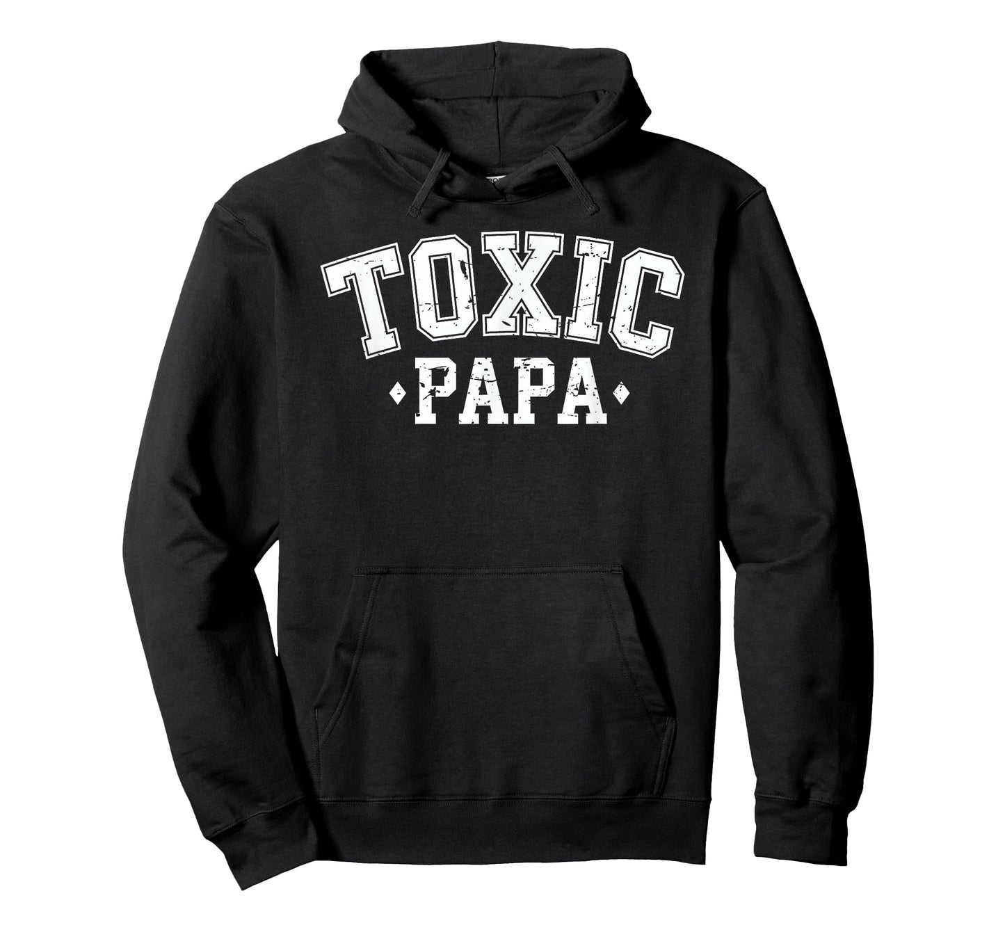Toxic Papa Funny Dad Design T-Shirt