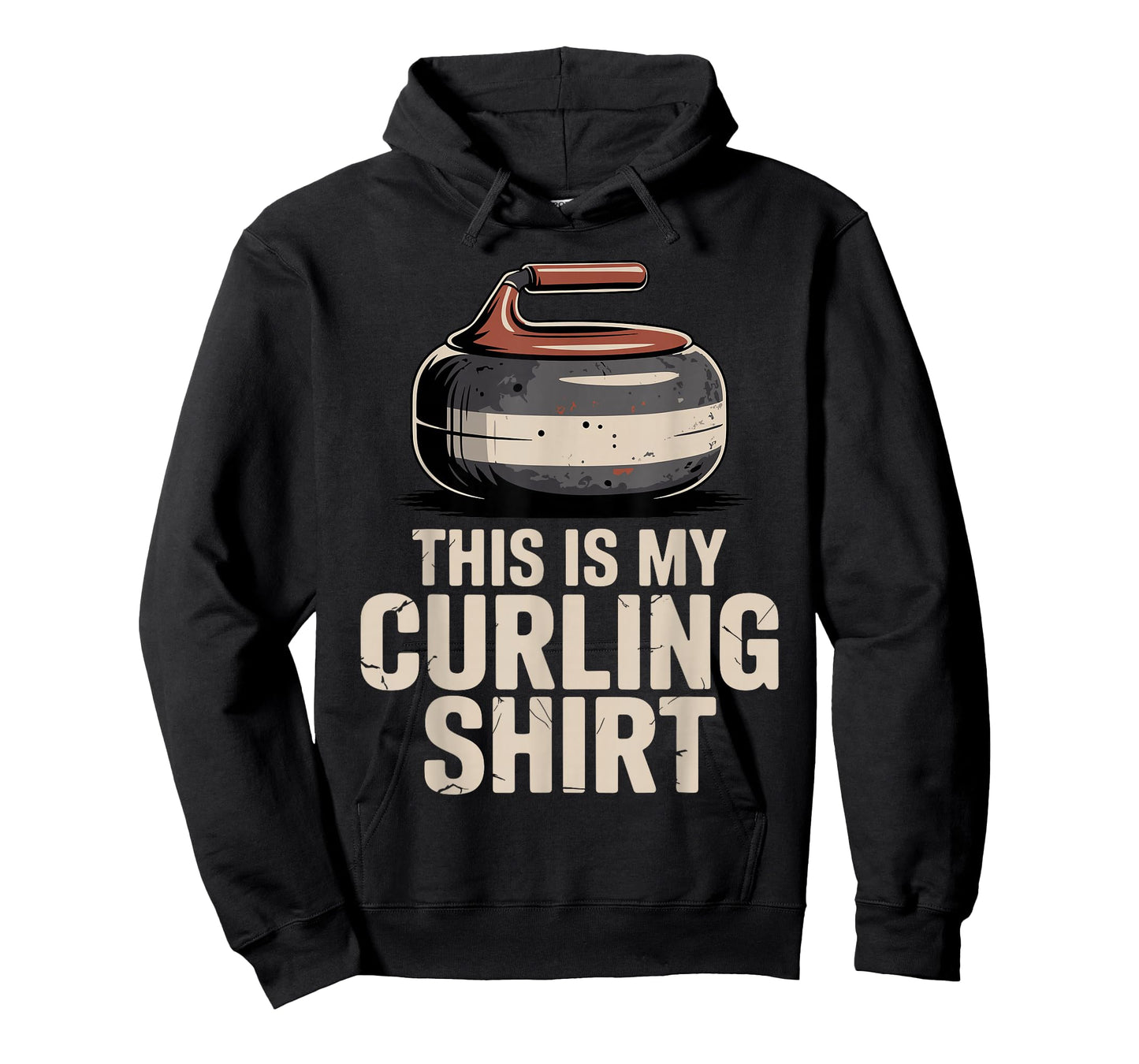 Funny Curling Art for Men Women Curler Curling Sport Lover T-Shirt