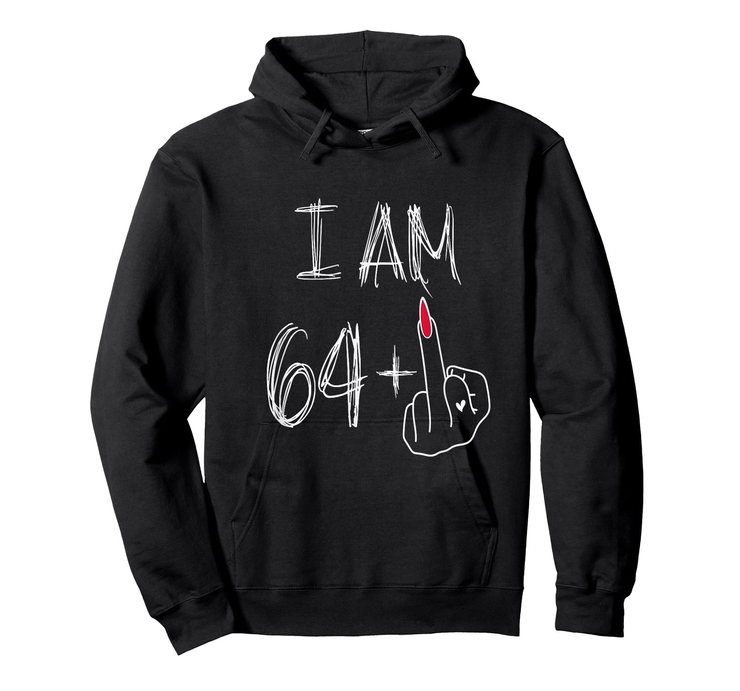 I Am 64 Plus 1 Funny for A 64th Birthday for Women T-Shirt