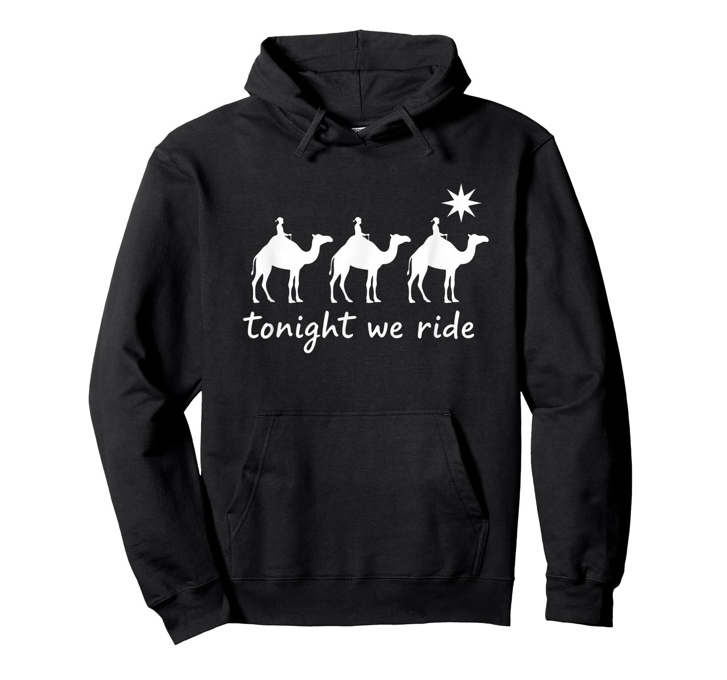 Christian Tonight We Ride Three Wise Men Christmas Faith NAT T-Shirt
