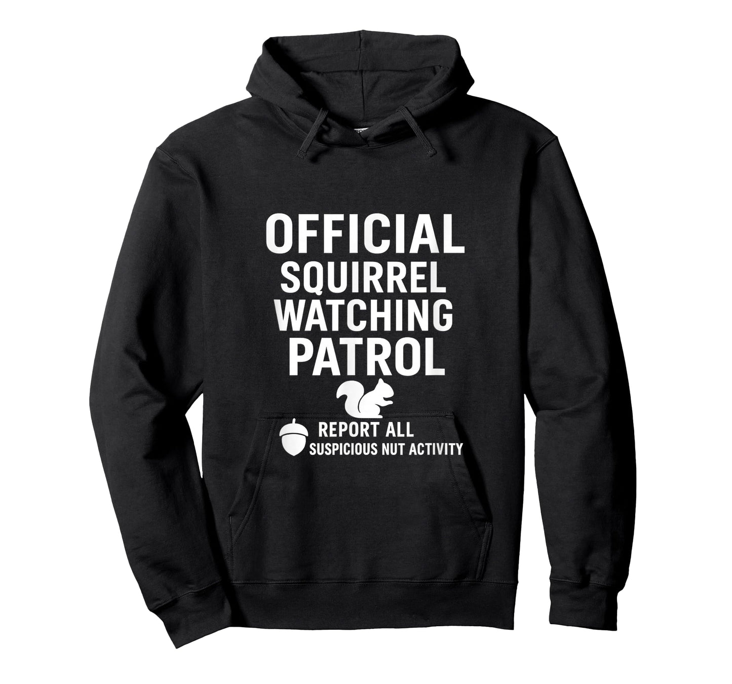 Backyard Squirrel Watching Humor Club T-Shirt
