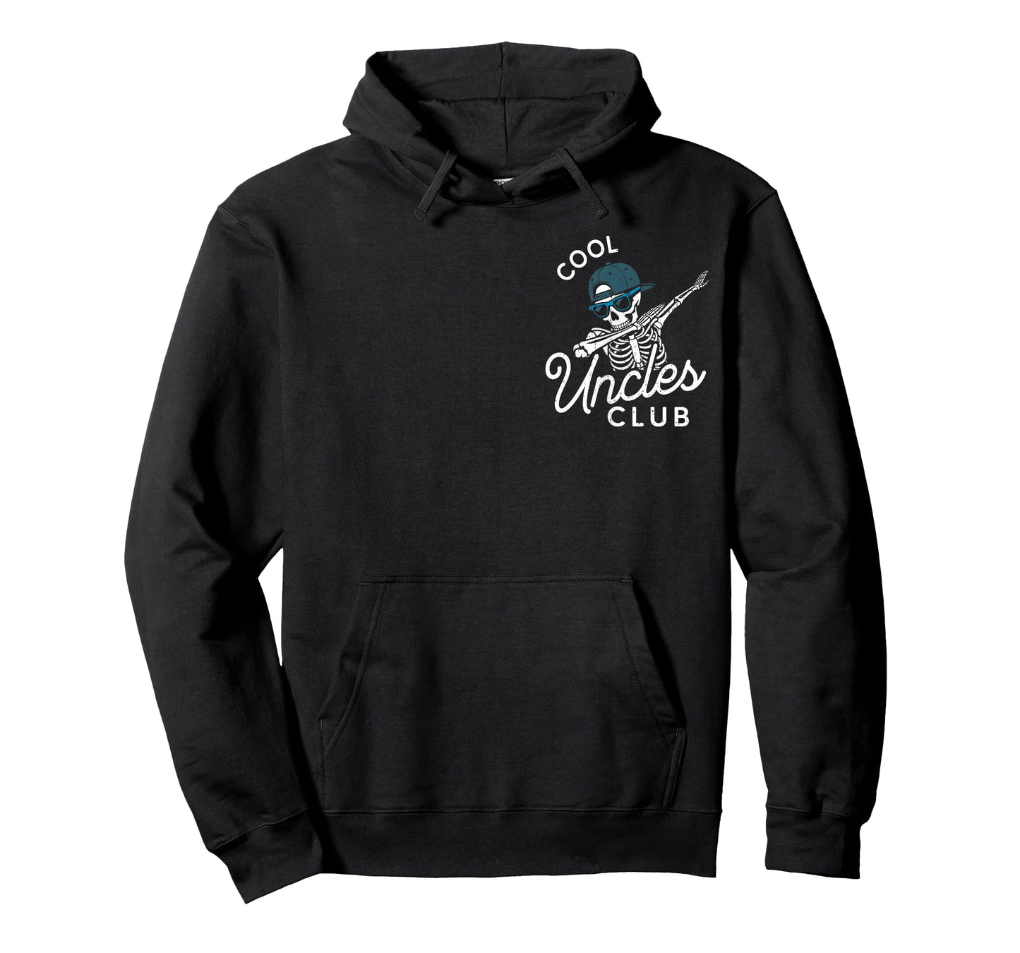 Funny Cool Uncles Club Shirt Funny Skeleton Uncle Men T-Shirt