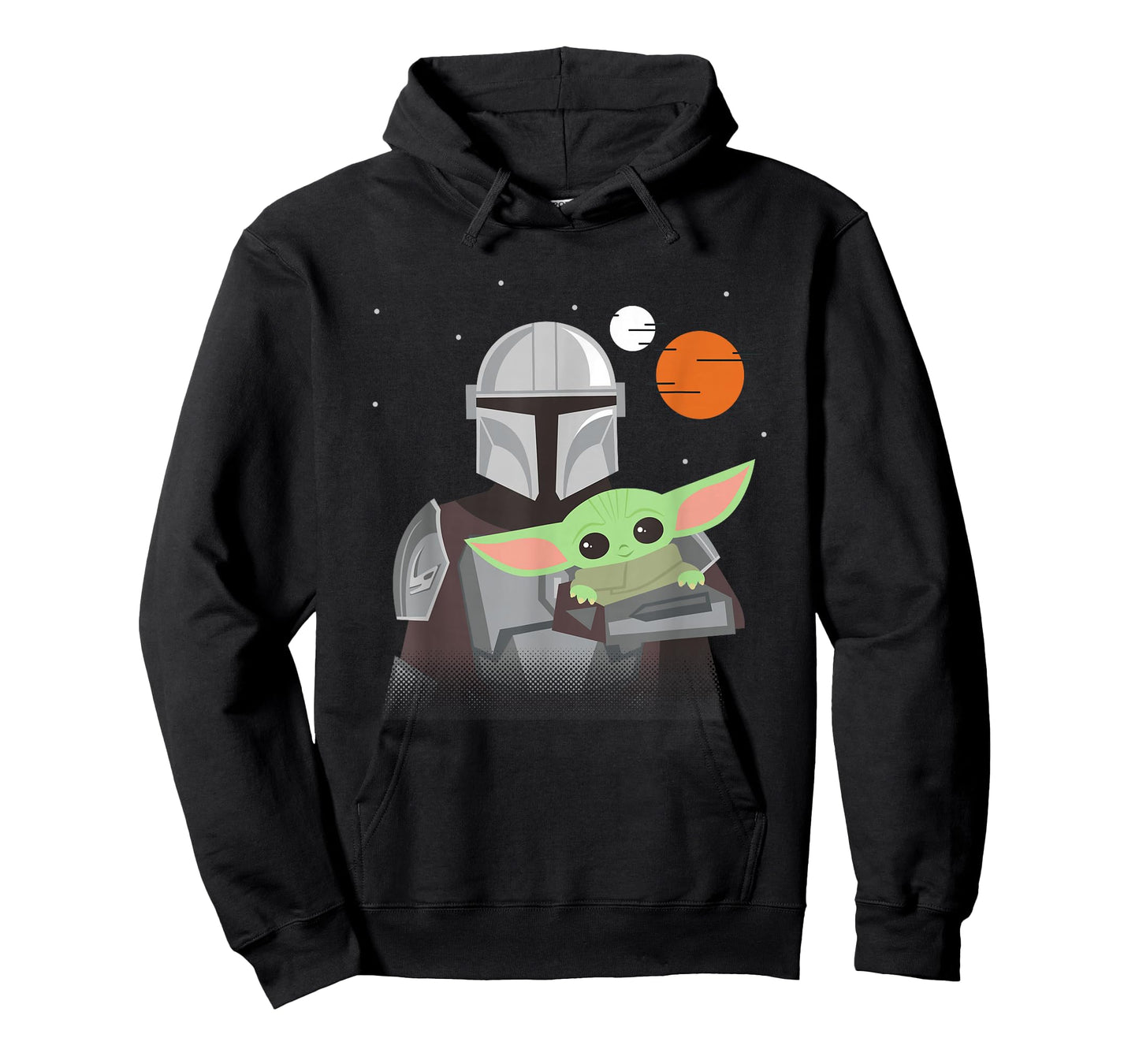 Star Wars The Mandalorian Din Djarin And Grogu In Space T-Shirt