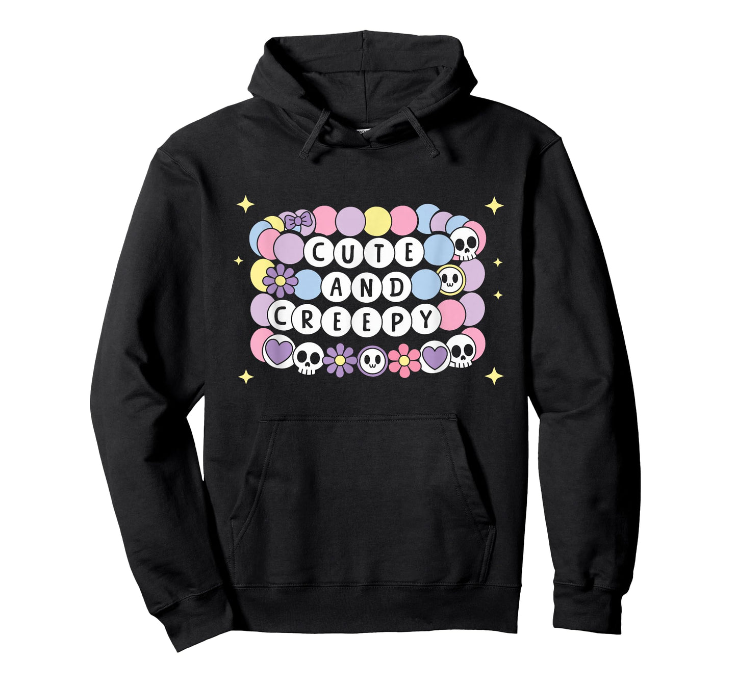 Cute and Creepy E-Girl Nu-Goth Kawaii Gothic Pastel Goth T-Shirt