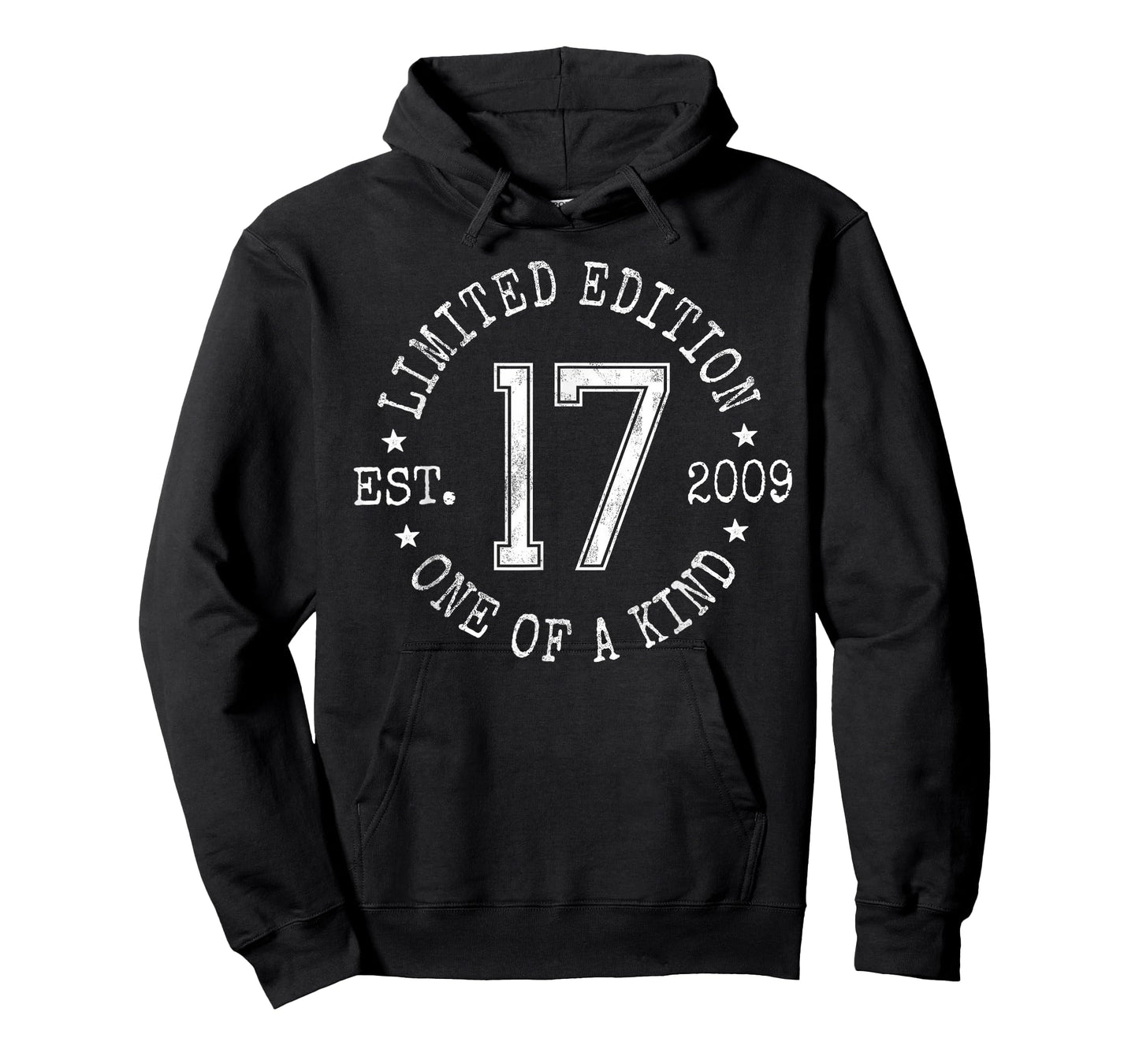 Limited Edition Est 2009 One of a Kind 17th Birthday T-Shirt