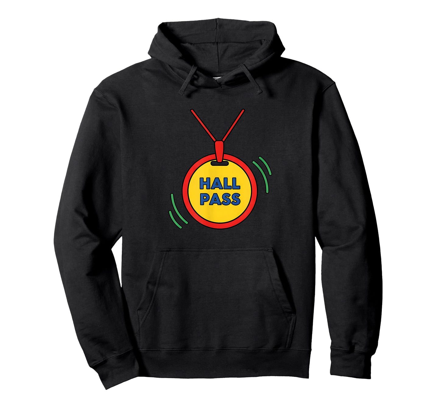 Funny Classroom Hall Pass Teacher Hall Monitor T-Shirt