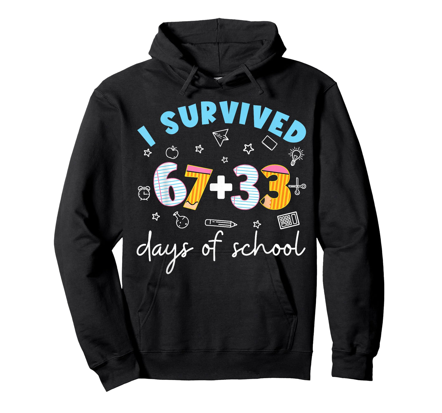 I Survived 100 Days School Math Equation 100 Funny 67 Meme T-Shirt