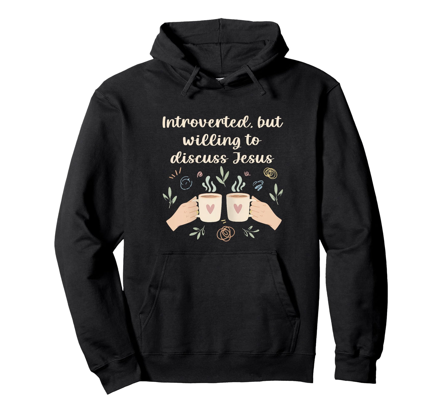 Introverted But Willing to Discuss Jesus Funny T-Shirt
