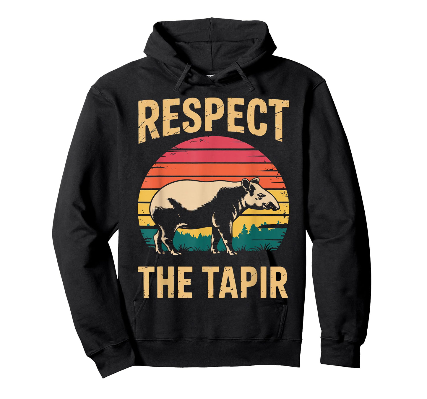 Funny Tapir Art for Men Women Zoo Animal Zookeeper Tapir T-Shirt