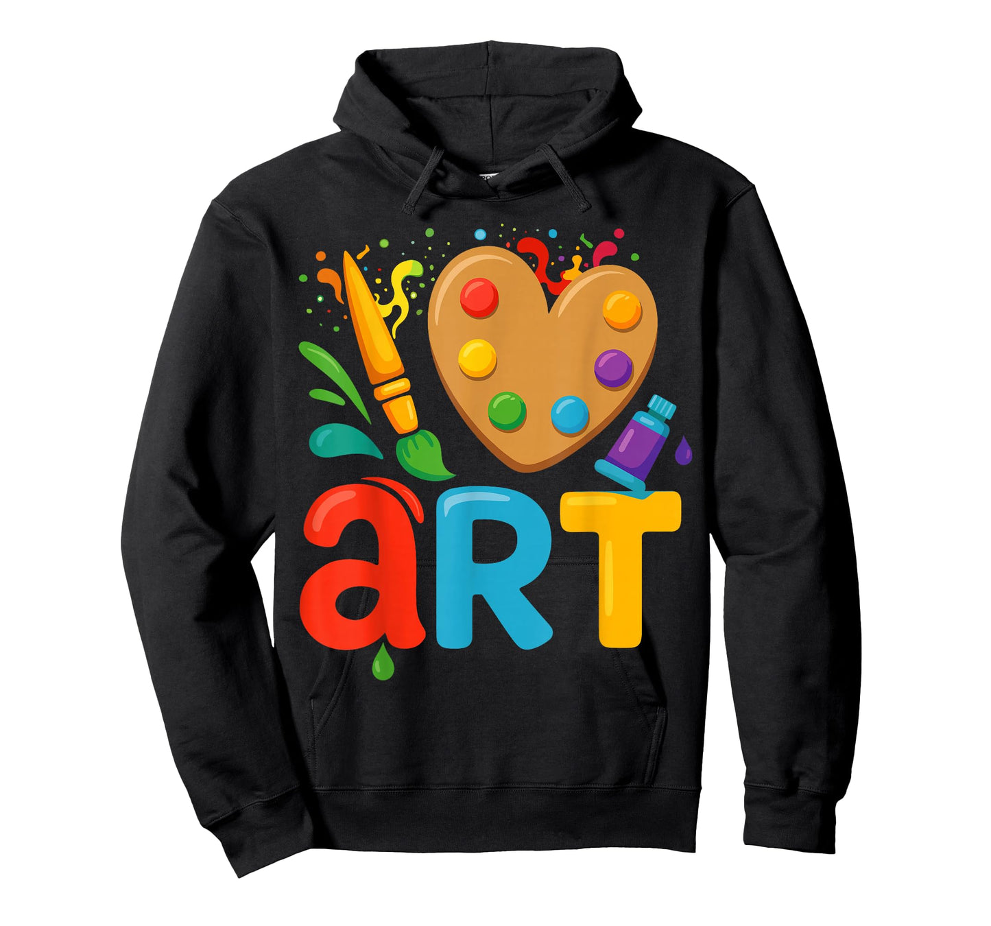 Colourful Art Painter Palette Kids & Teachers Tee T-Shirt