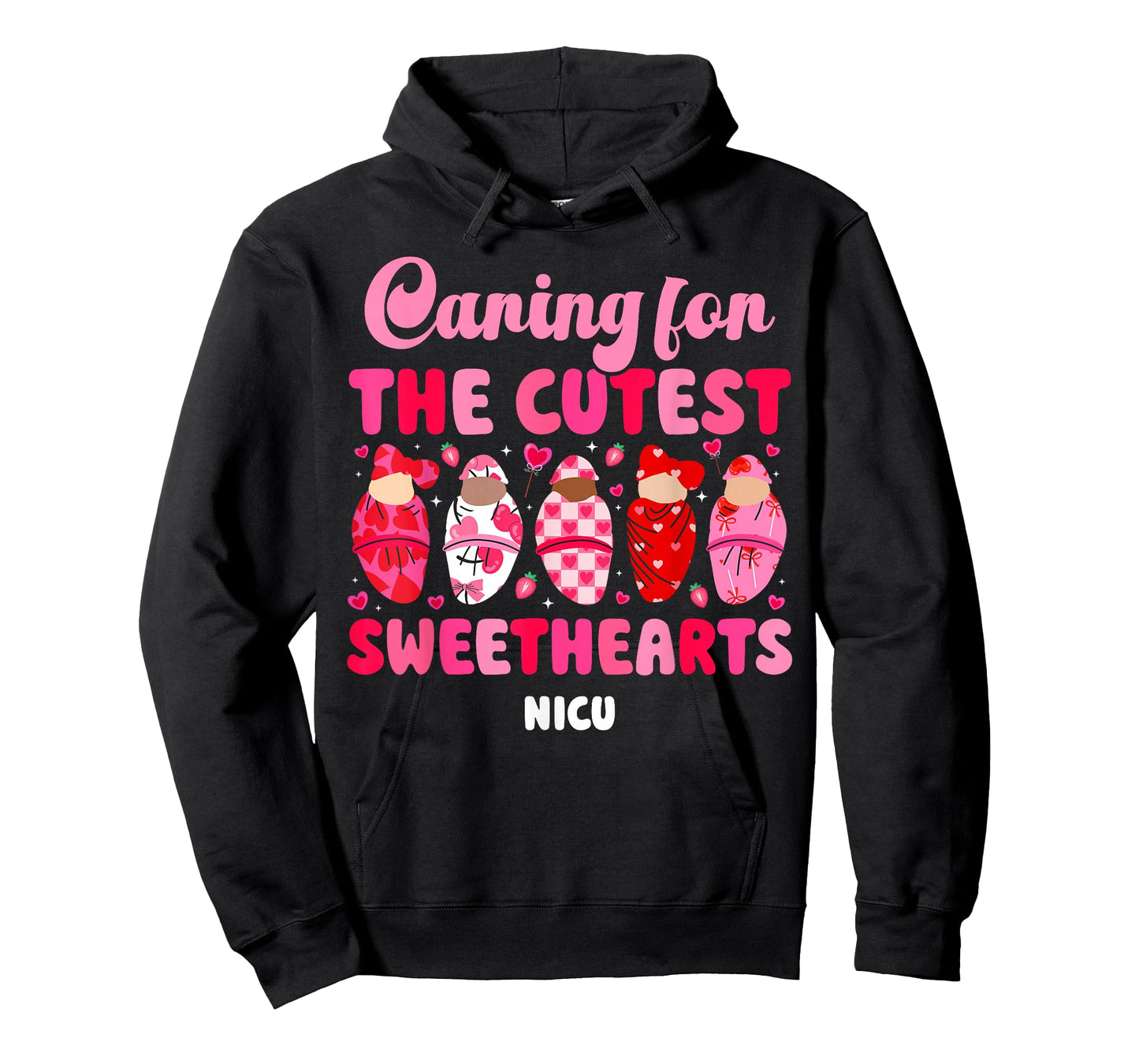 Valentine NICU Nurse Valentines Day Neonatal ICU Nurse T-Shirt