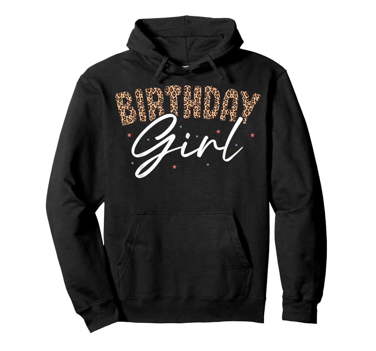 Birthday Girl Cheetah Print Birthday T-Shirt