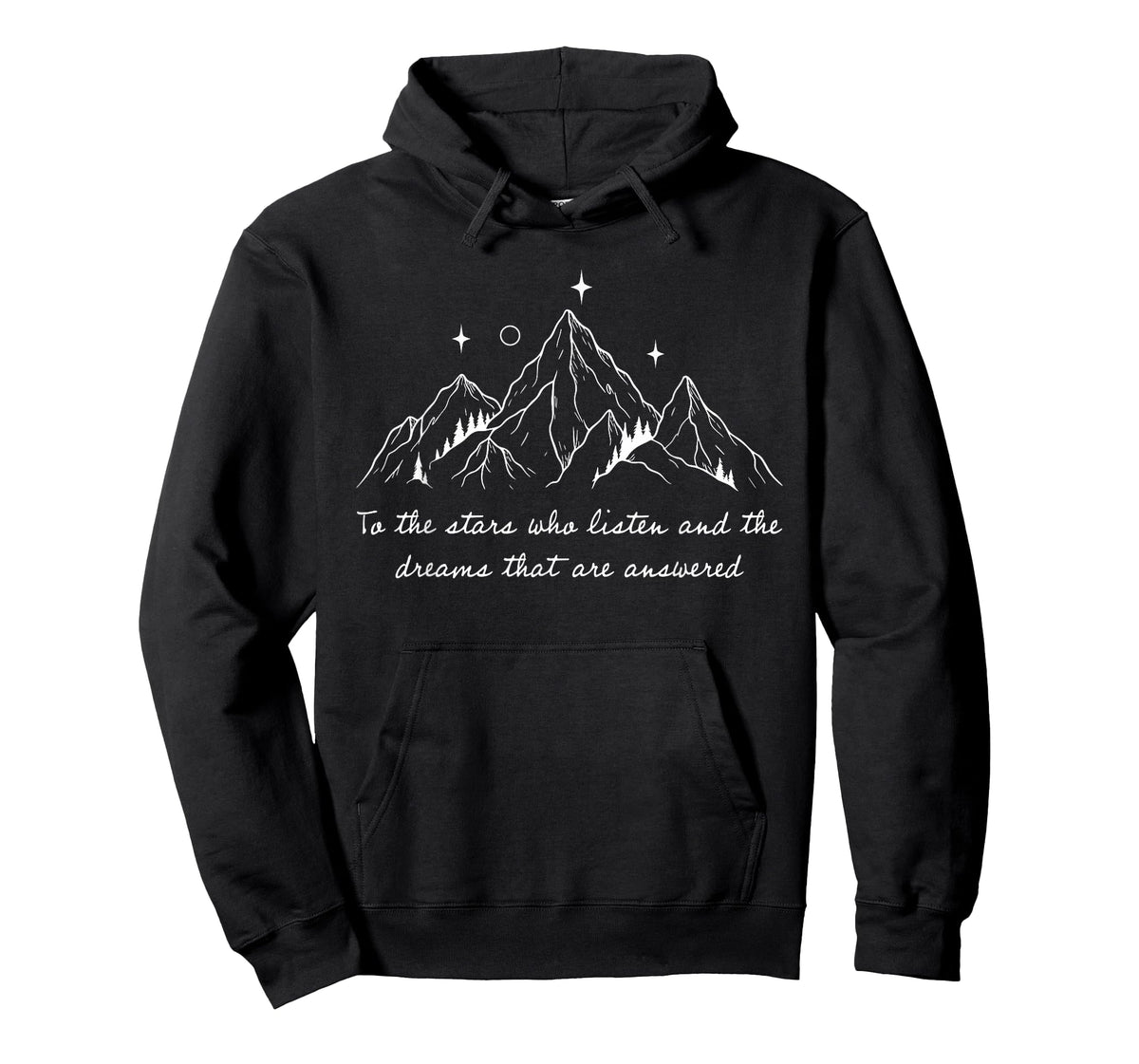 to The Stars Who Listen and The Dreams That are Answered T-Shirt