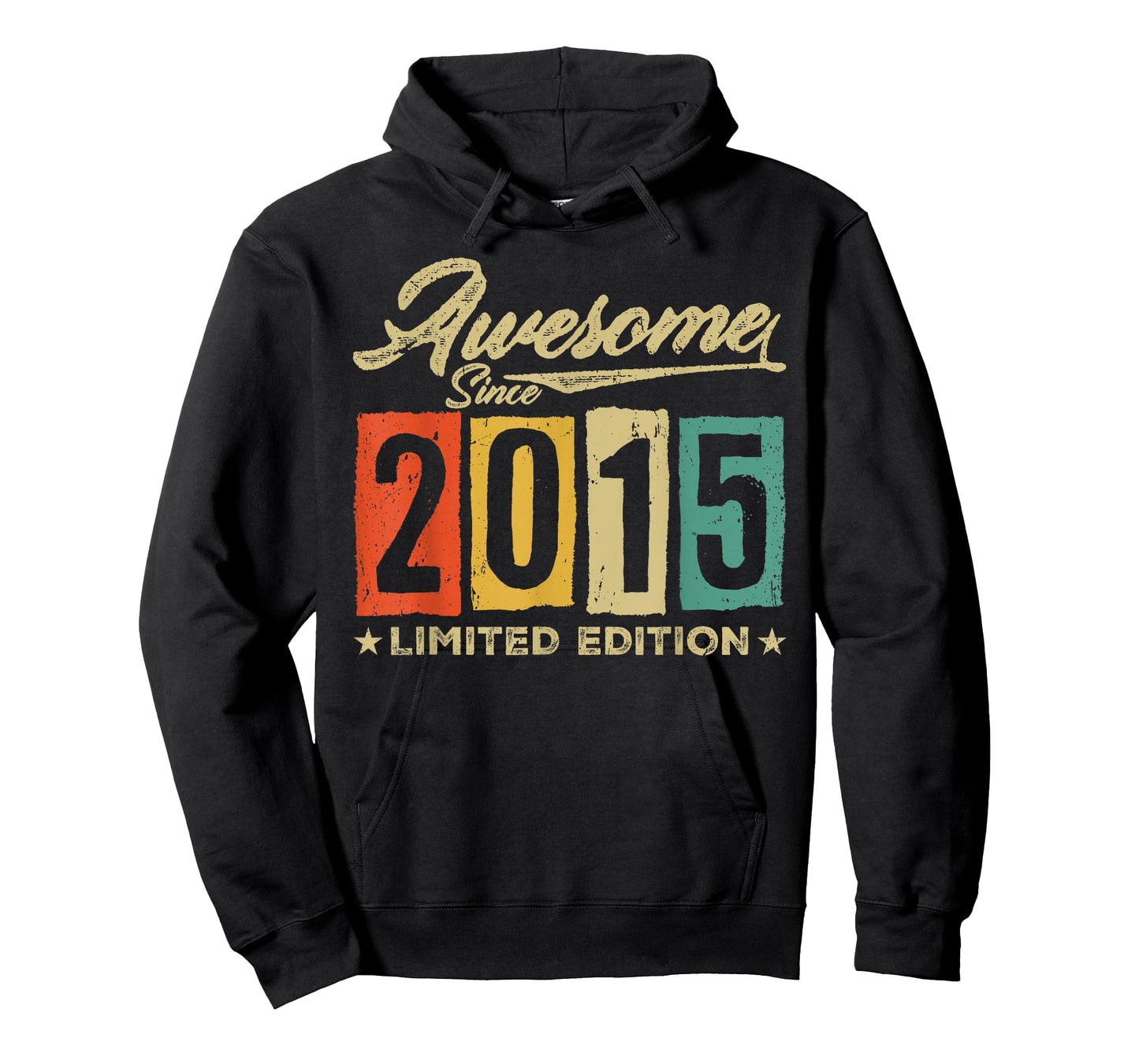 Awesome Since 2015 Limited Edition 11 Year Old 11th Birthday T-Shirt