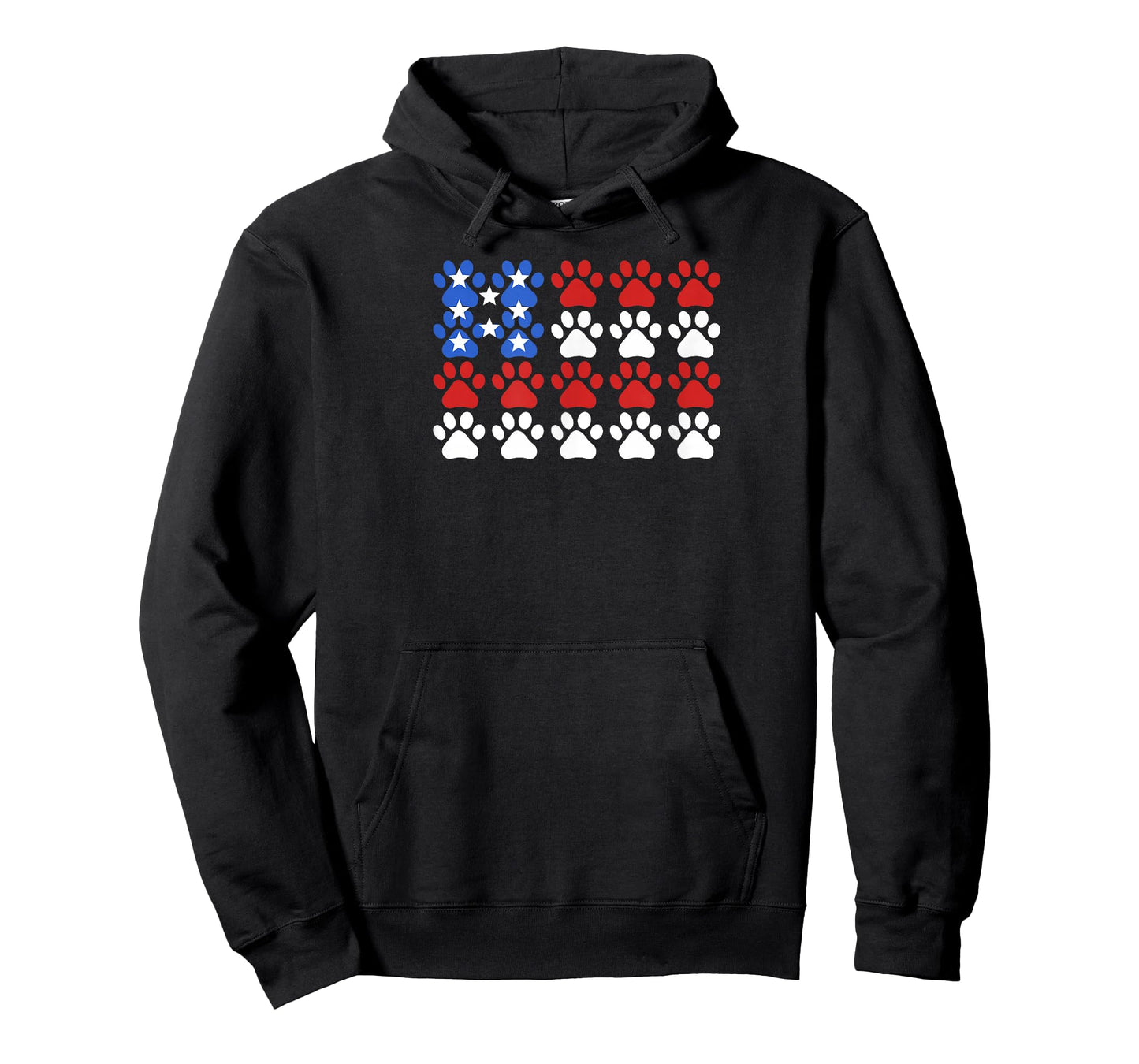 USA Paw Print Design for Dog & Cat Lovers T-Shirt