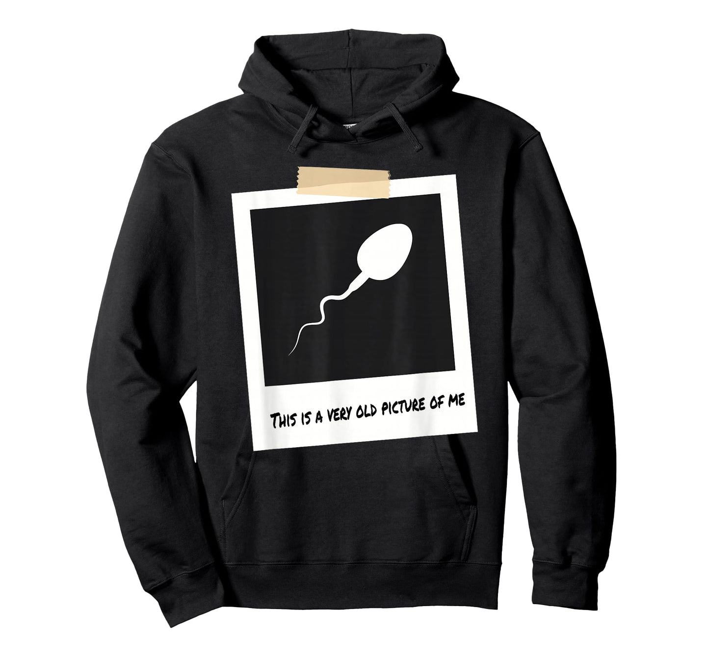 This is A Very Old Picture of Me Funny Sperm Birthday T-Shirt