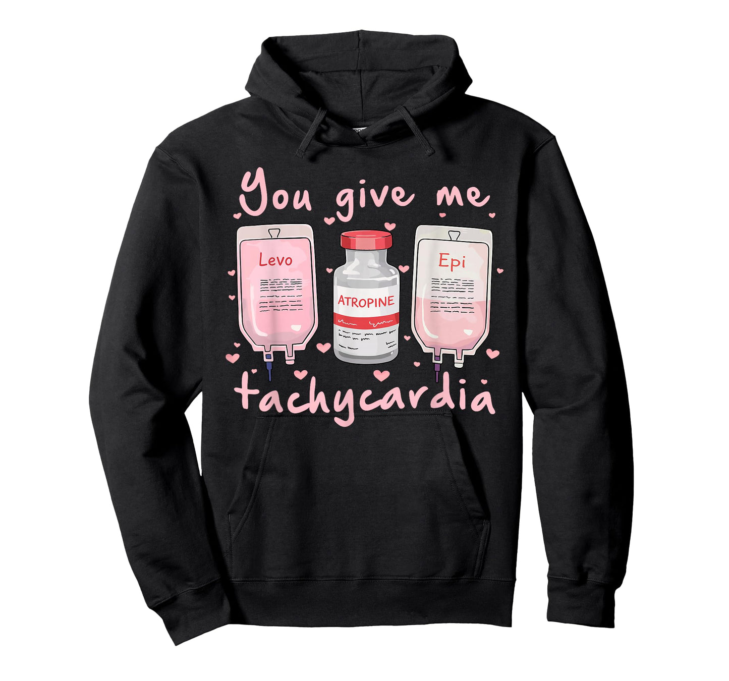 You Give Me Tachycardia Nurse Valentine's Day T-Shirt