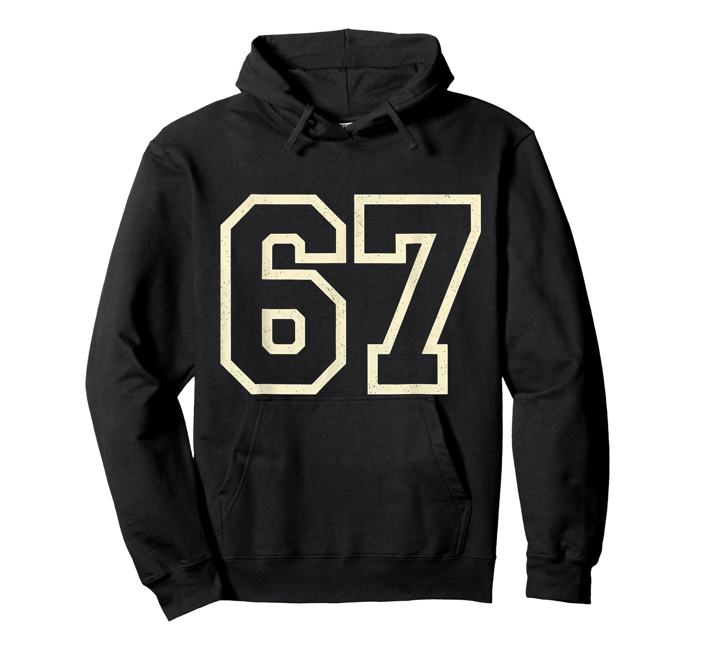 Vintage Six Seven Funny 67 Meme Retro 6 7 Number T-Shirt