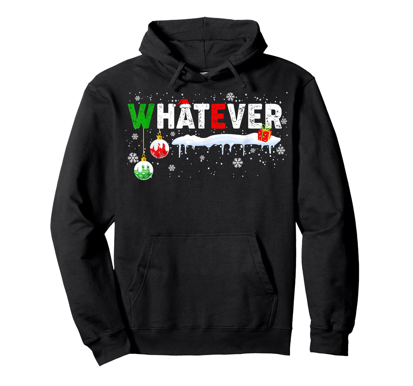 Funny Family Christmas Pajamas Matching Whatever T-Shirt