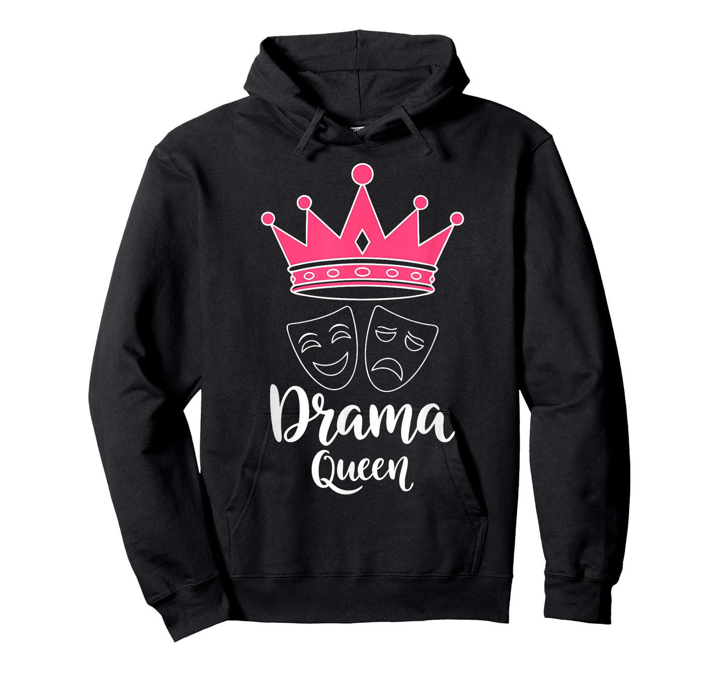 Theatre Musical Drama Queen Stage Actress Comedy Tragedy T-Shirt