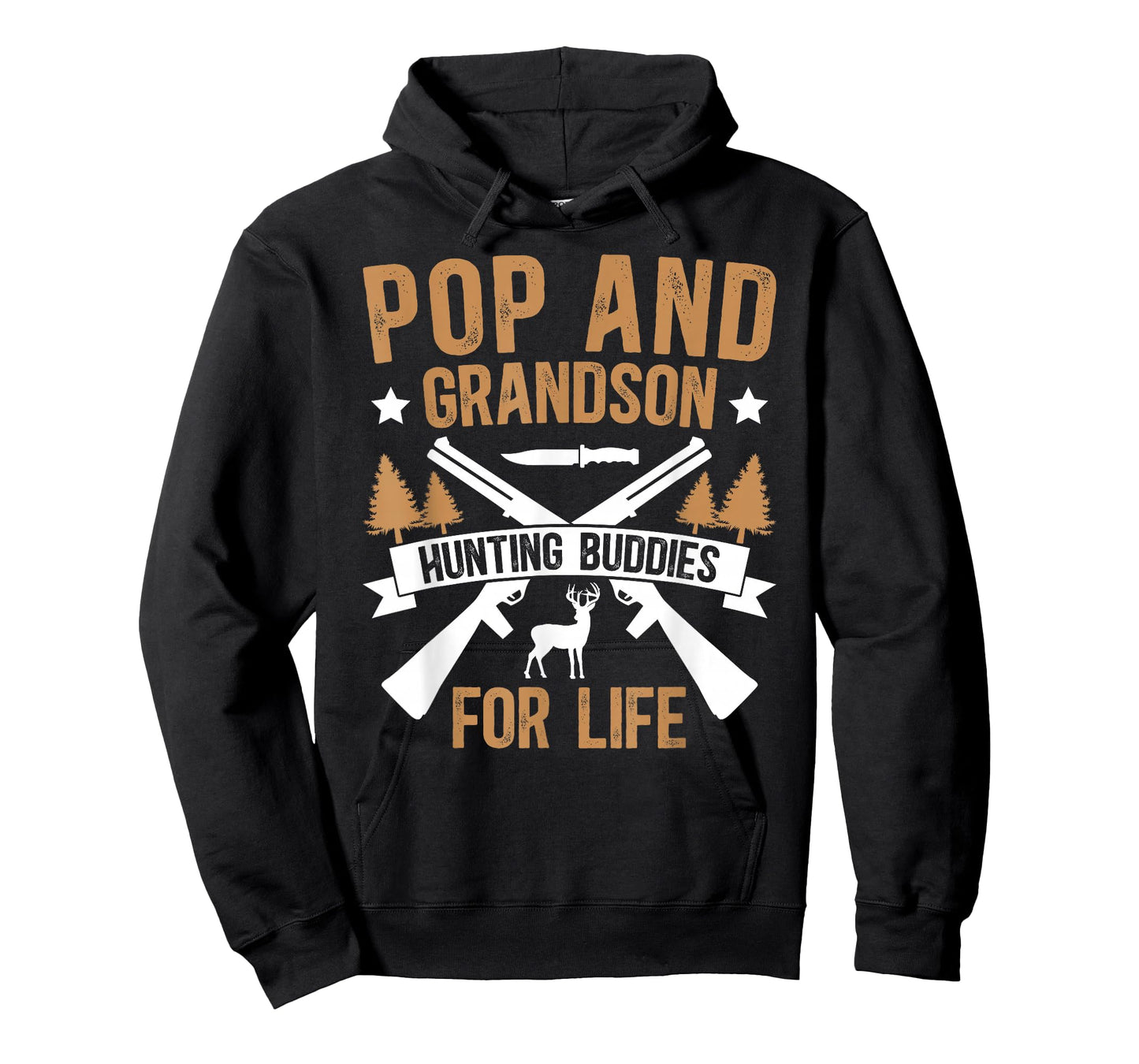 Pop and Grandson Hunting Buddies for Life T-Shirt