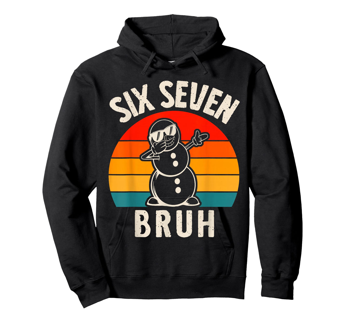 Six Seven Bruh Snowman 67 Meme Six Seven Christmas T-Shirt