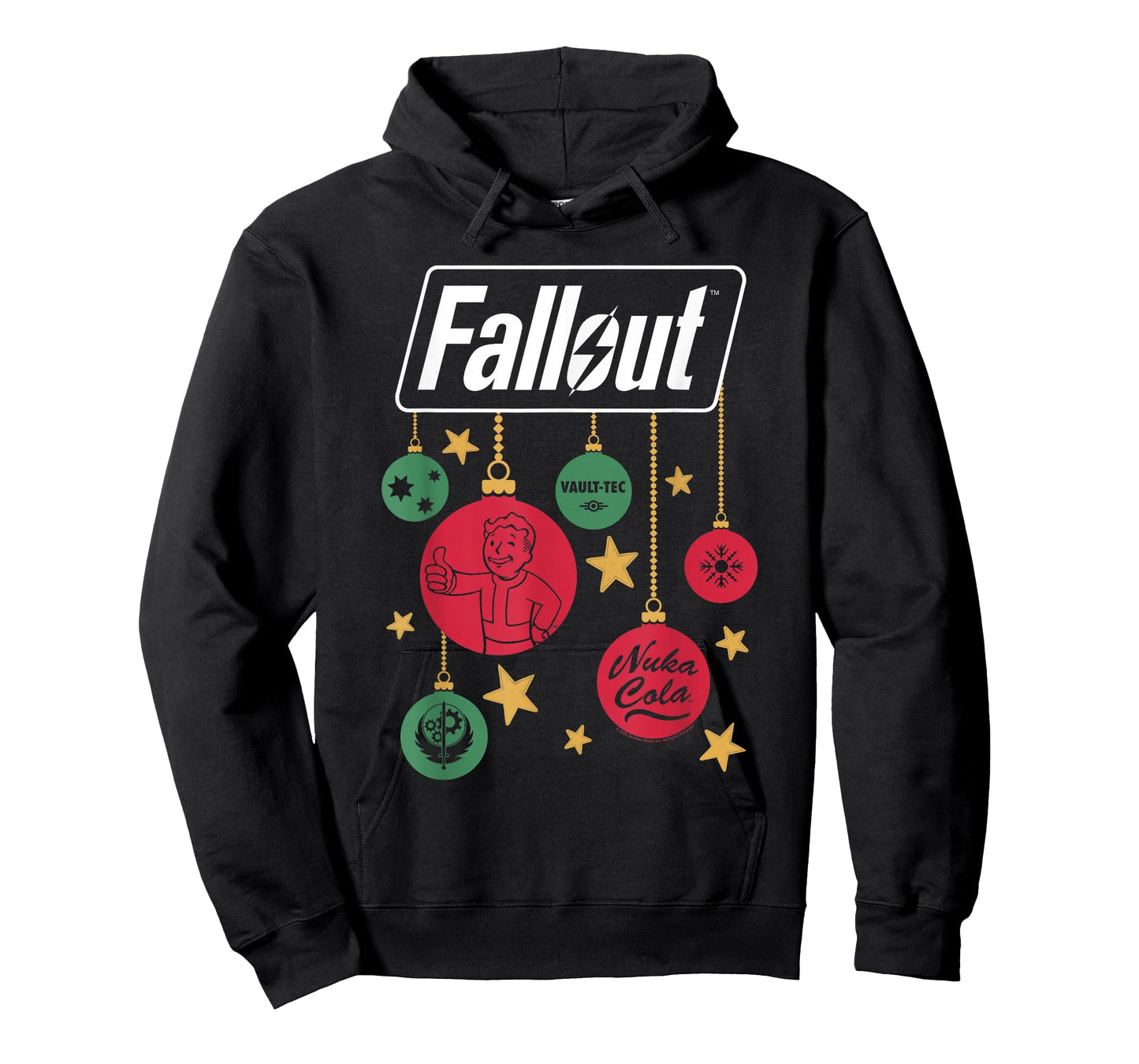 Fallout Logo Christmas Ornaments Video Game T-Shirt