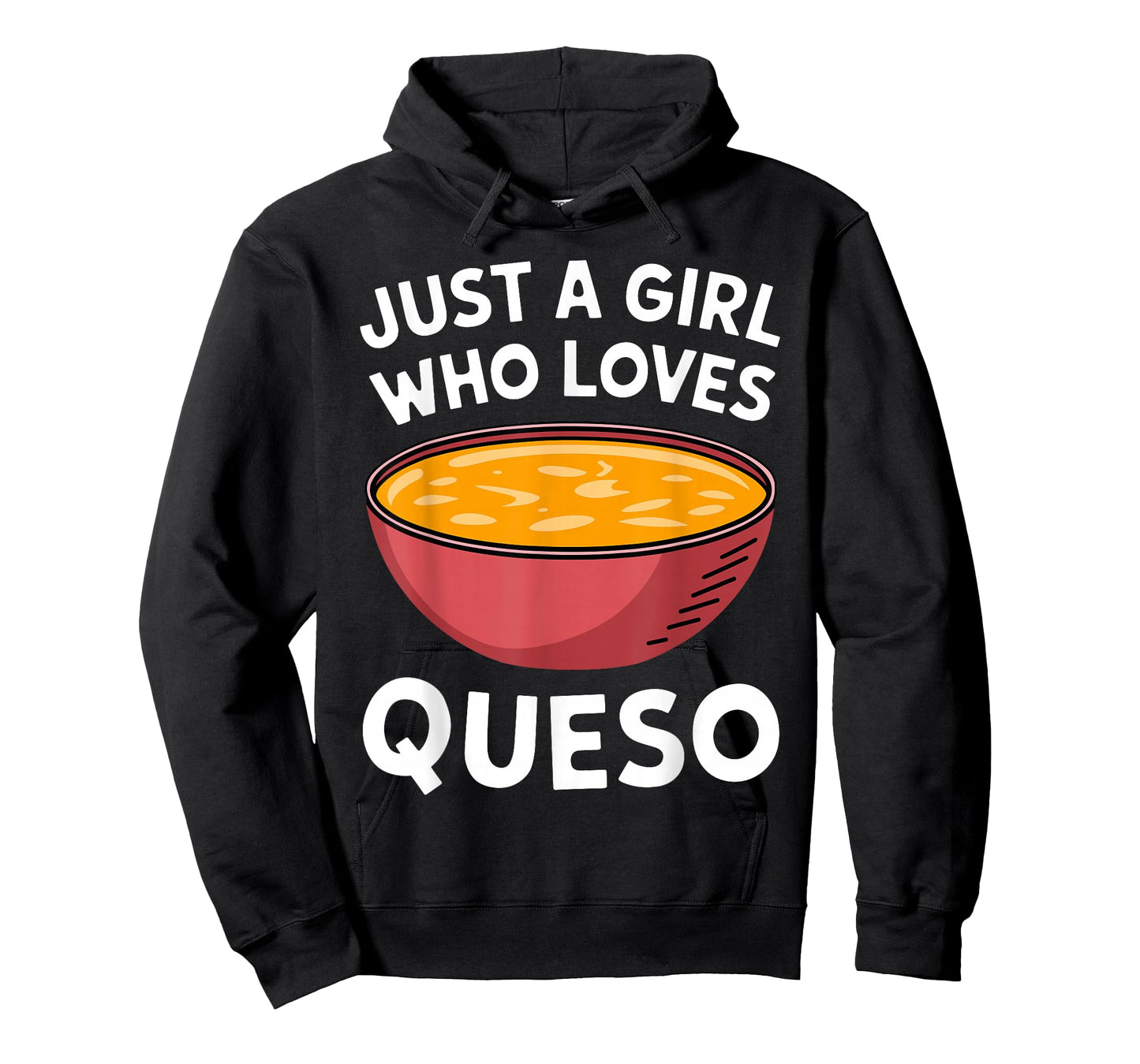 Cool Queso Art for Girls Women Mexican Cheese Lover Queso T-Shirt