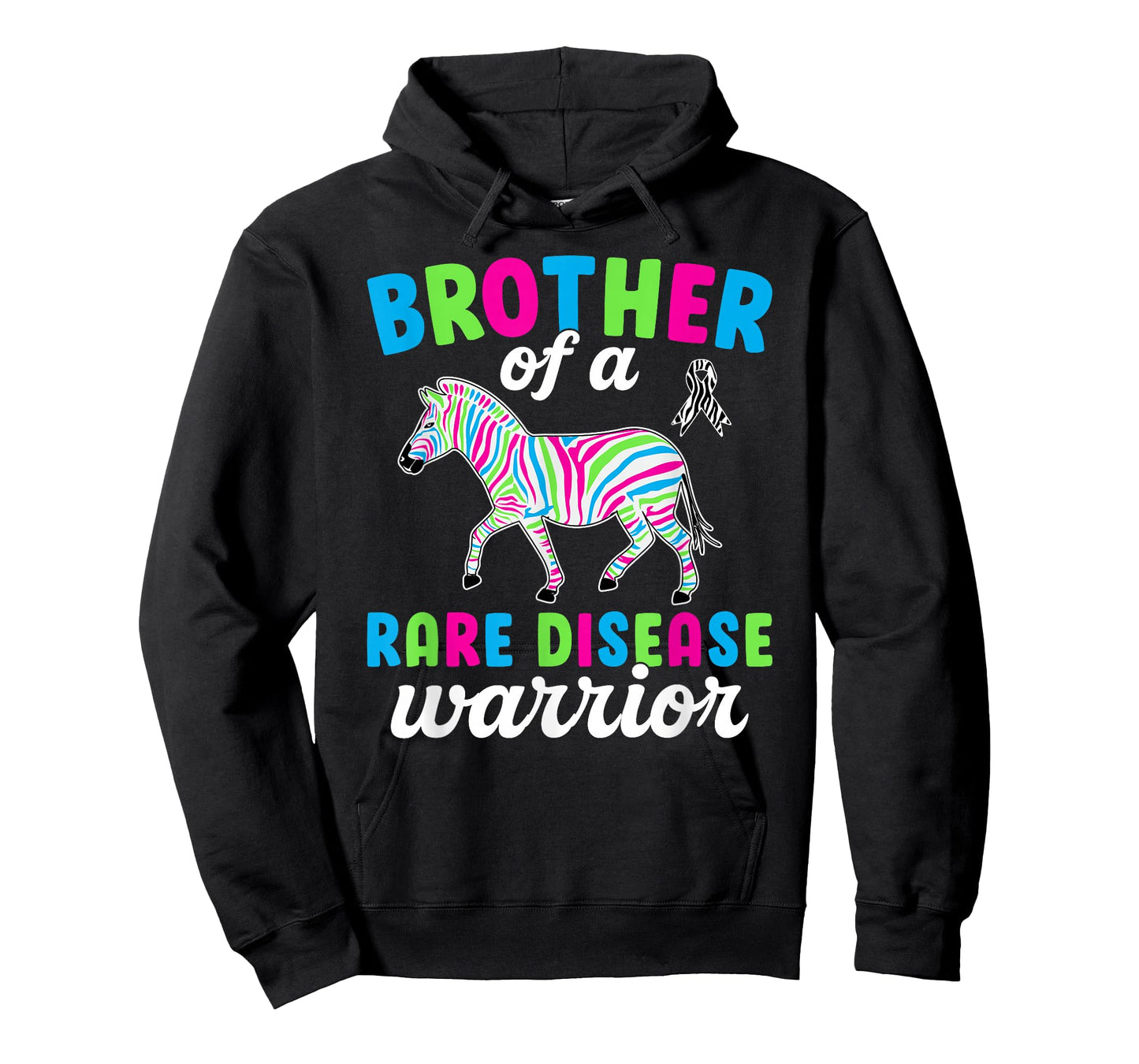 Brother of A Rare Disease Warrior Rare Disease Awareness T-Shirt