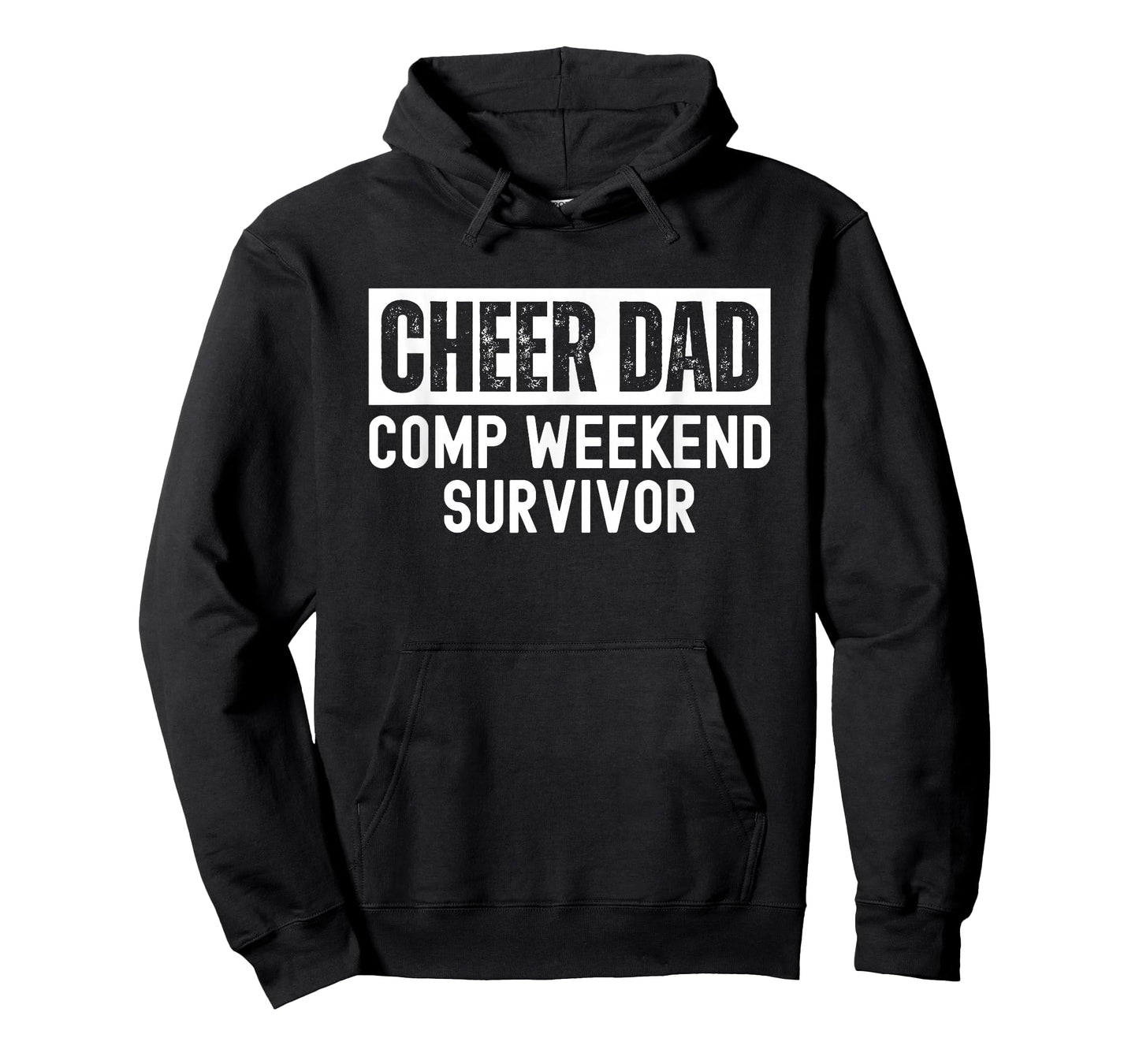 Cheer Dad Comp Weekend Survivor Cheerleading T-Shirt