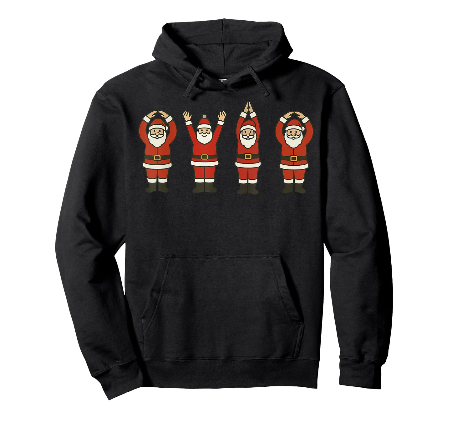 Funny Santa Ohio Midwestern Party O-H-I-O Christmas Season T-Shirt