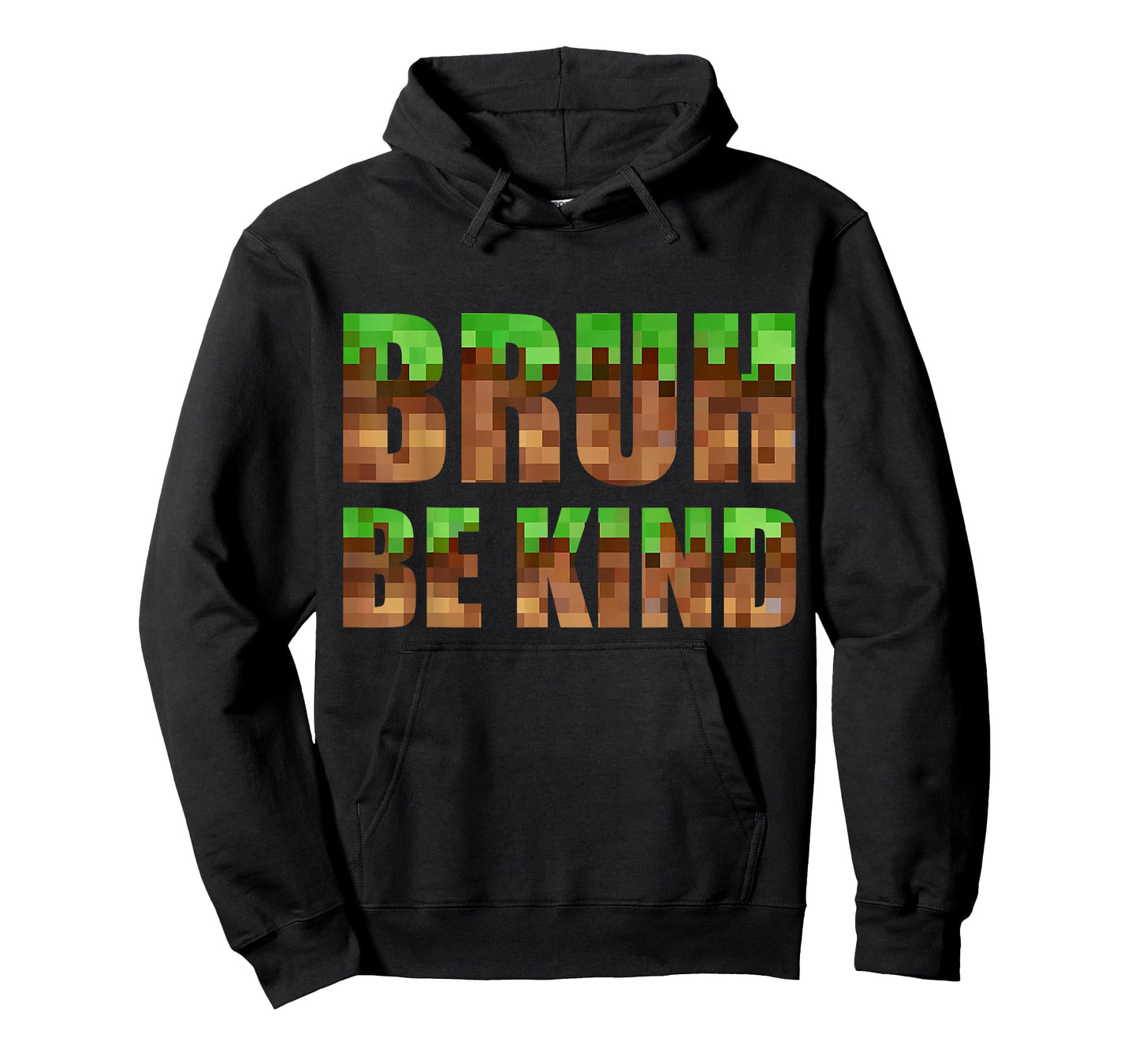 Bruh Be Kind Boys Kids Pixel Video Gamer Kindness Day Mens T-Shirt