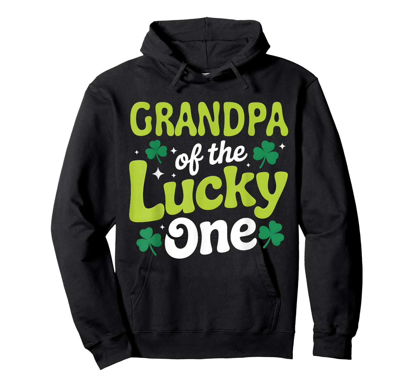 Grandpa of The Lucky One First Birthday St Patrick's Day T-Shirt